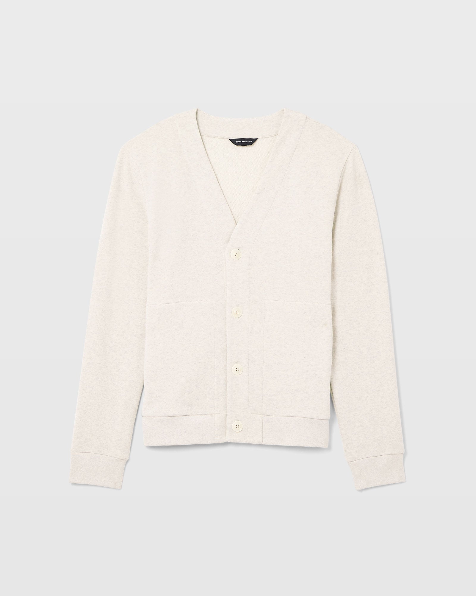 CLUB MONACO - Cardigan en tissu éponge - Gris