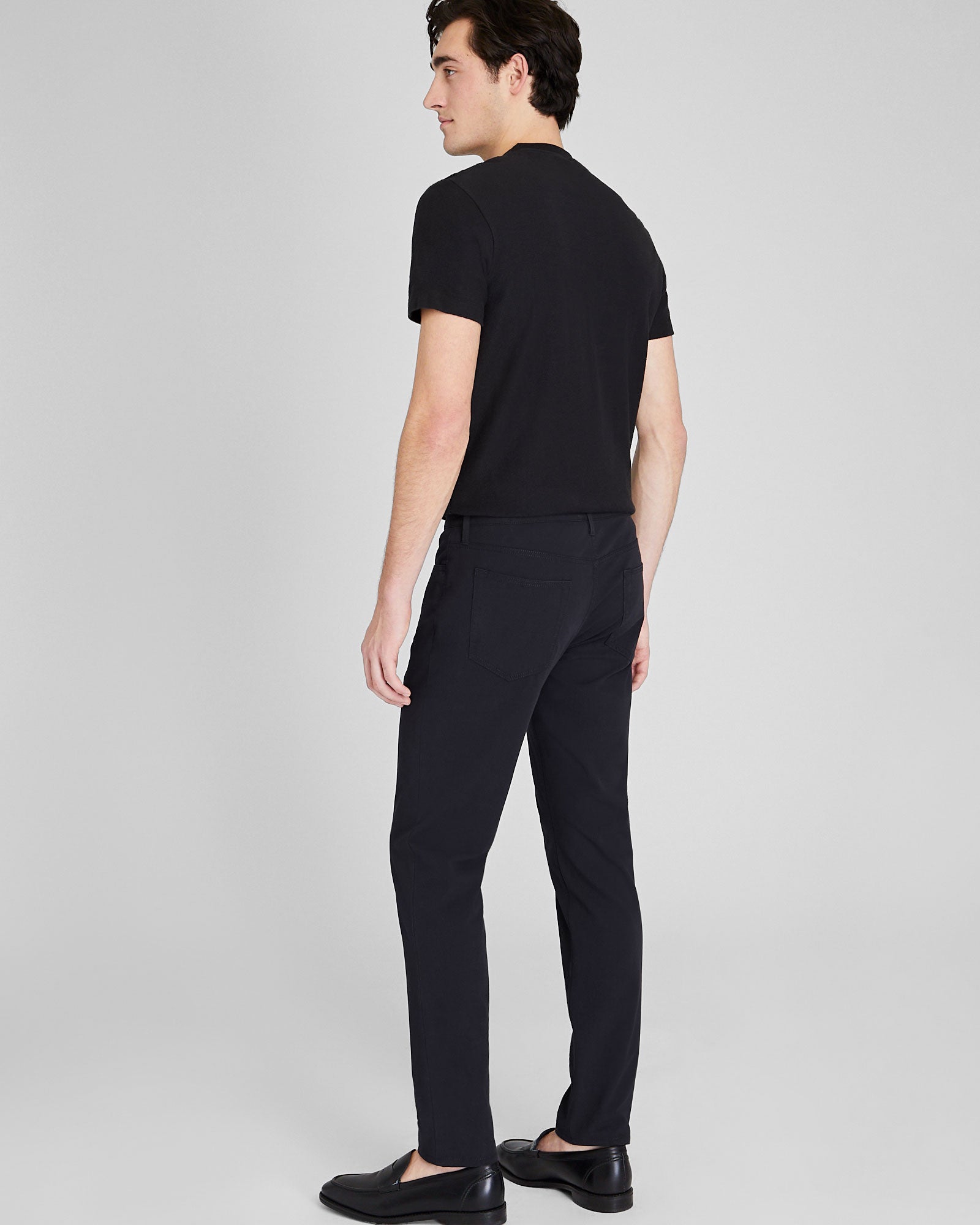 CLUB MONACO - Pantalon tech Connor à cinq poches - Noir