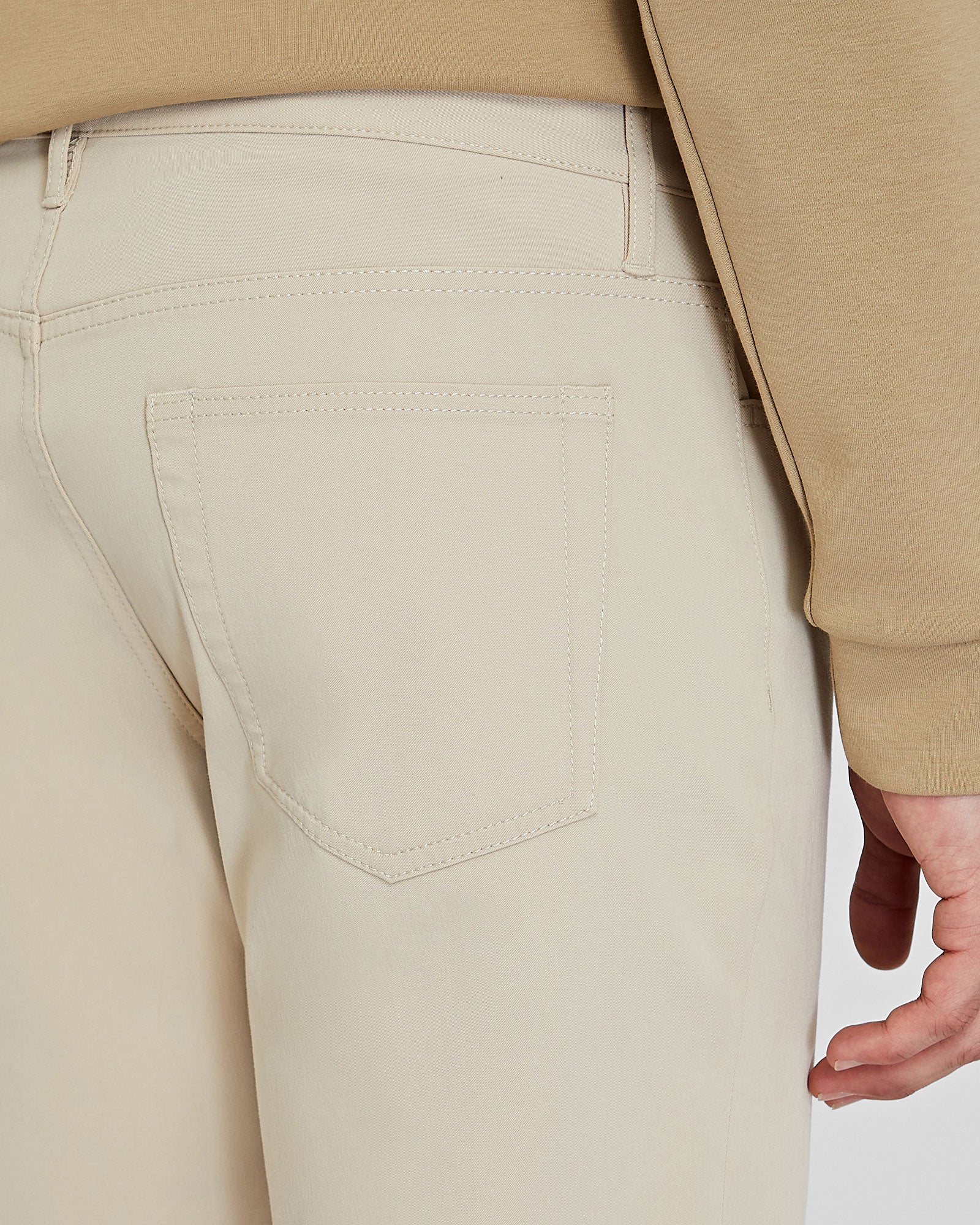 CLUB MONACO - 5 Pocket Connor Tech Pant - Khaki