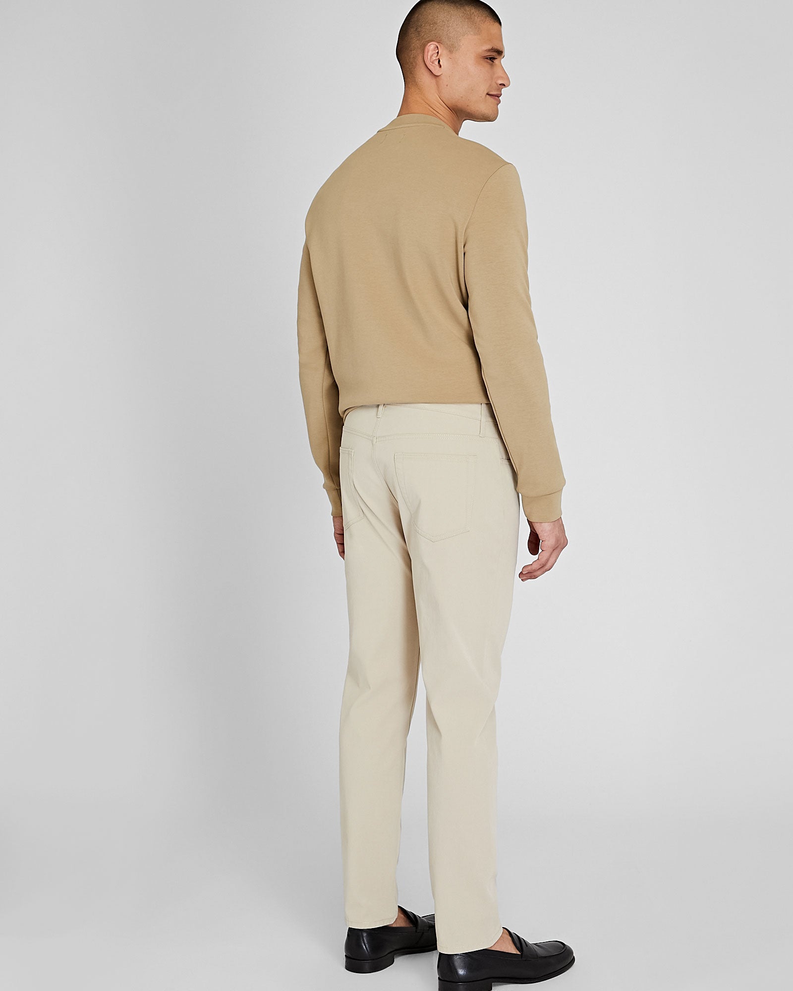 CLUB MONACO - 5 Pocket Connor Tech Pant - Khaki