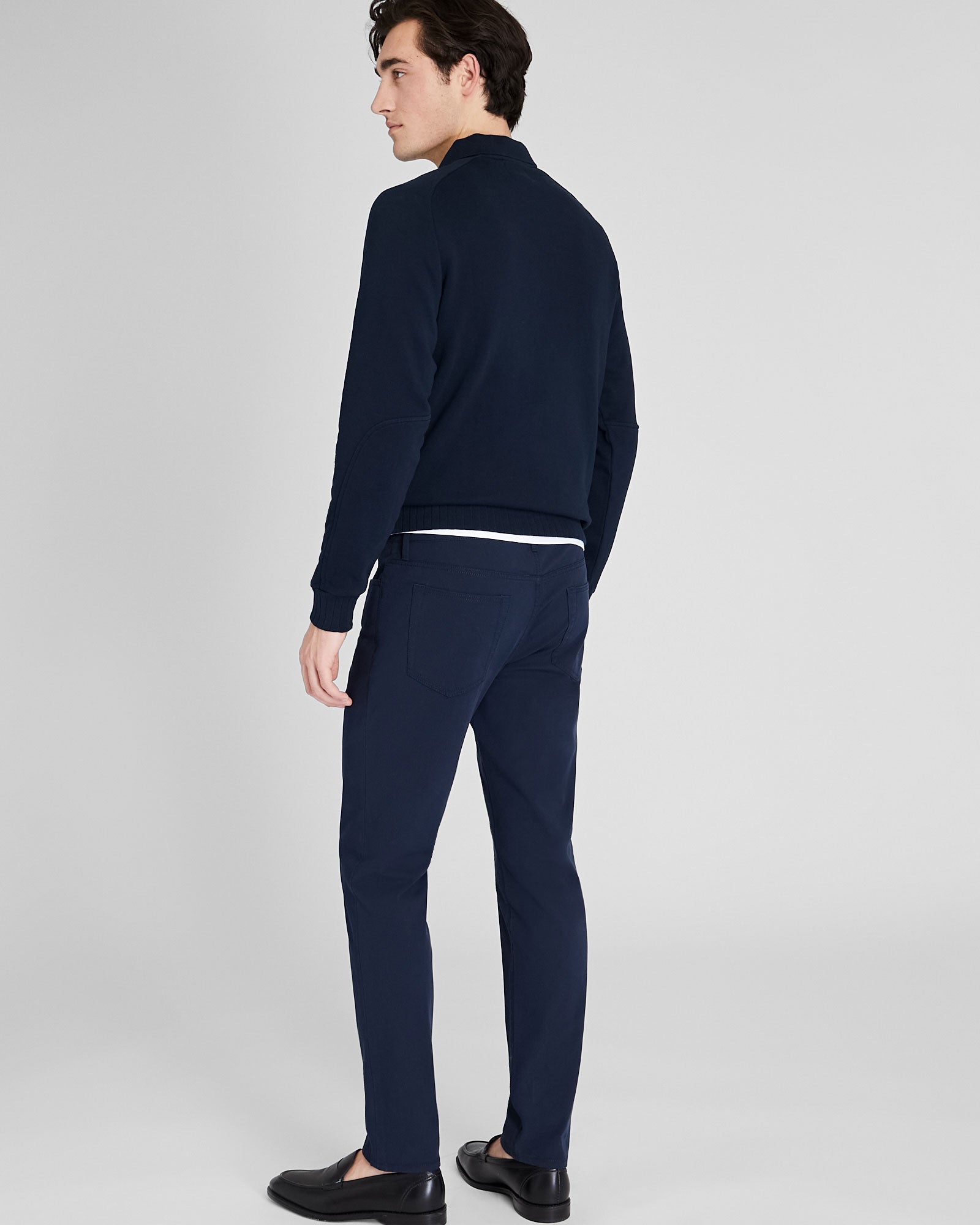 CLUB MONACO - 5 Pocket Connor Tech Pant - Navy