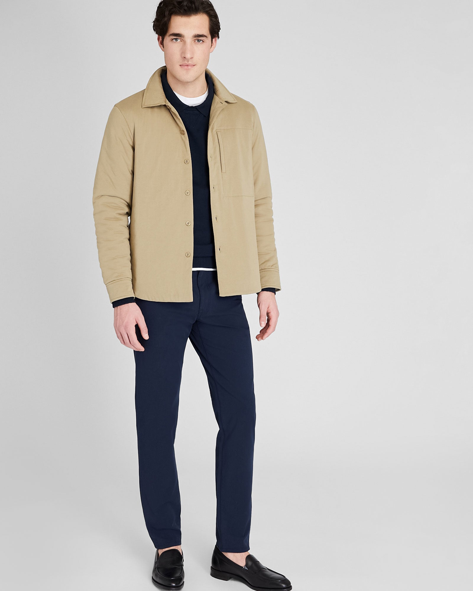 CLUB MONACO - 5 Pocket Connor Tech Pant - Navy