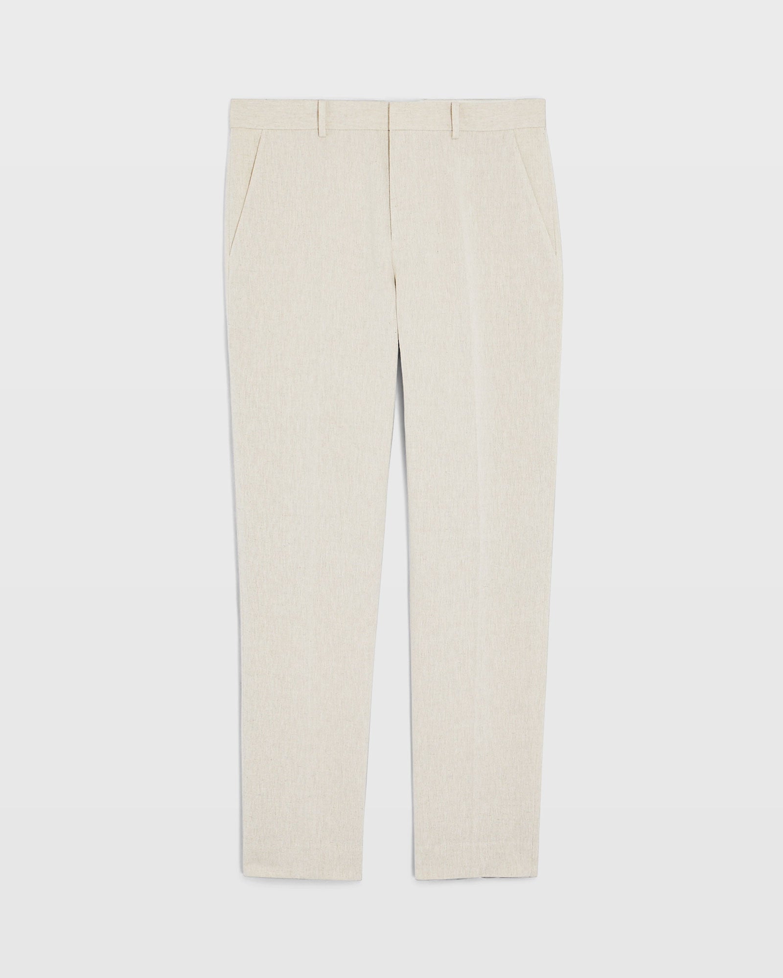 CLUB MONACO - Italian Silk Linen Suit Trouser - Taupe