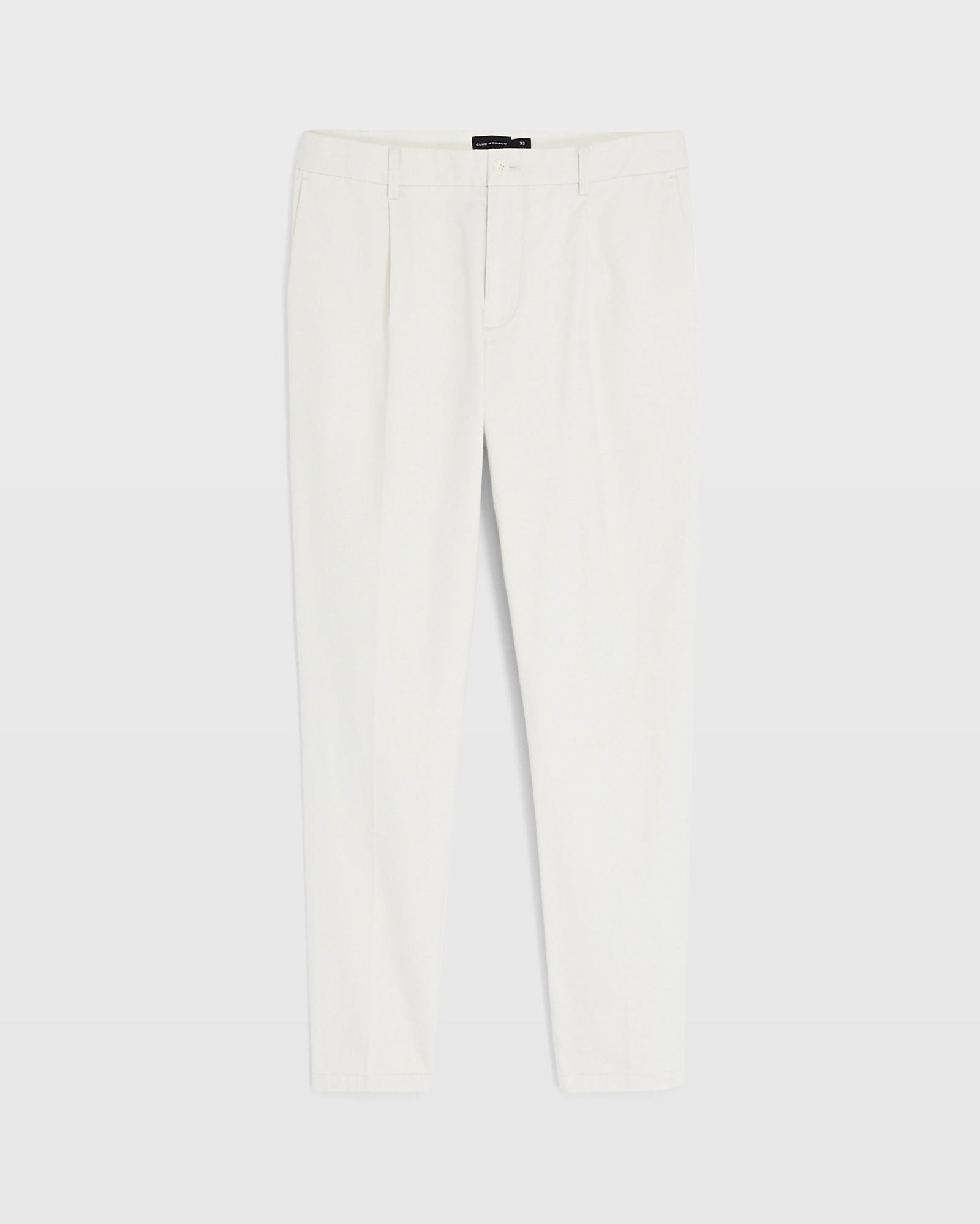 CLUB MONACO - Pantalon plissé - Blanc Cassé