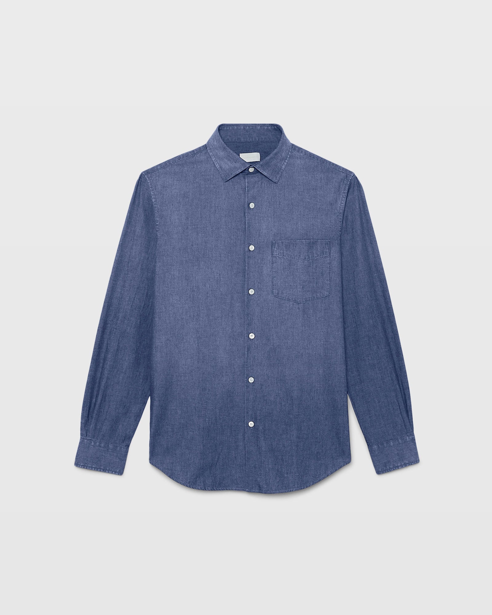 CLUB MONACO - Japanese Selvedge Chambray Shirt - Medium Denim