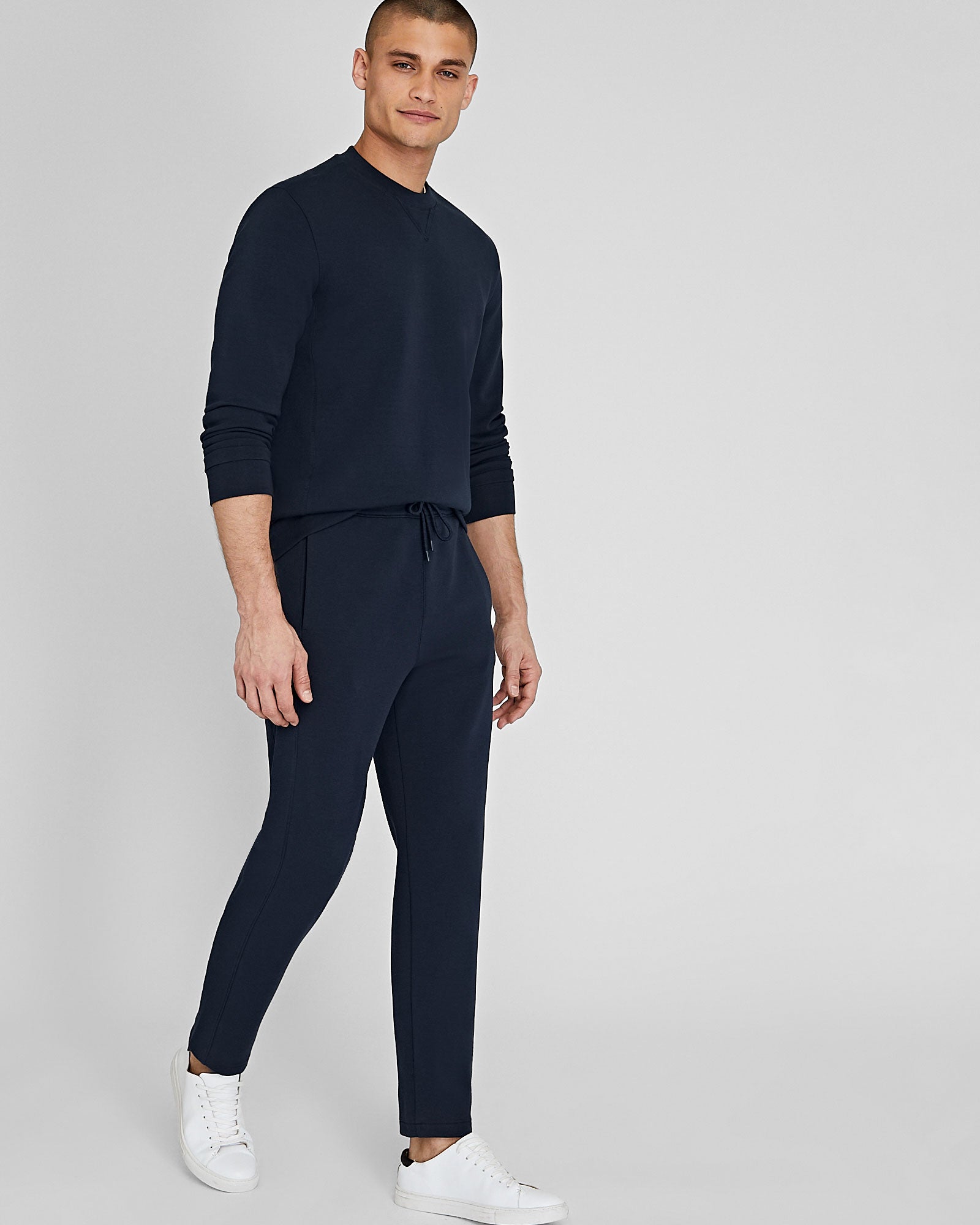 CLUB MONACO - Scuba Lounge Pant - Dark Navy