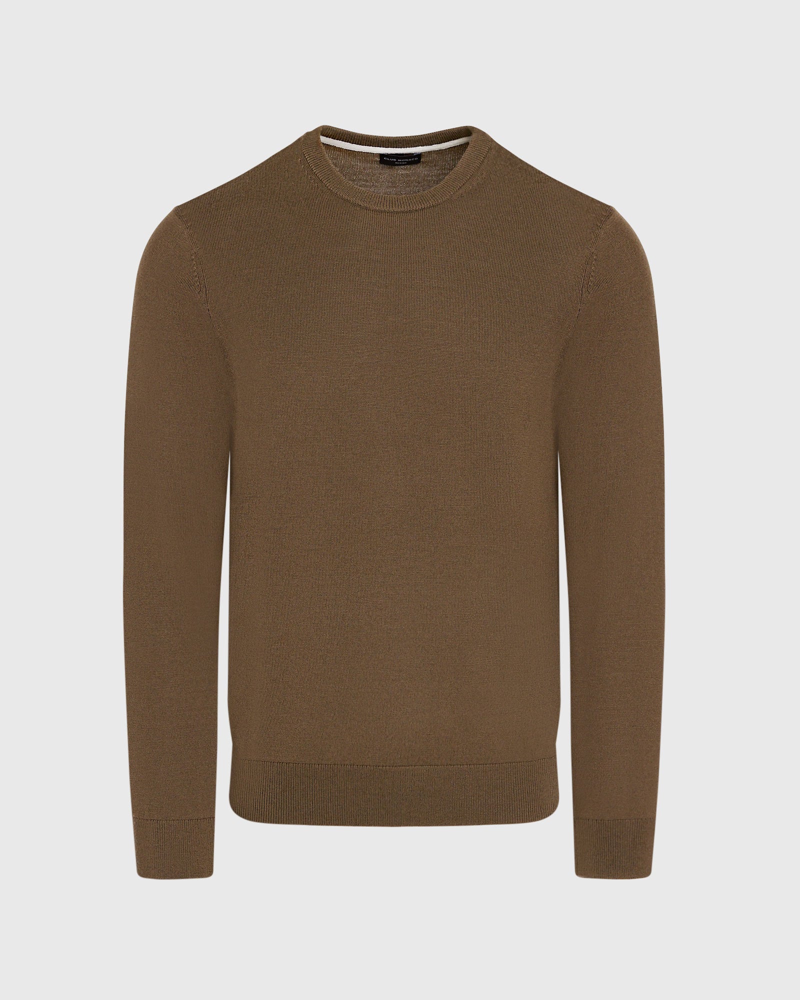 CLUB MONACO - Merino Crewneck - Taupe