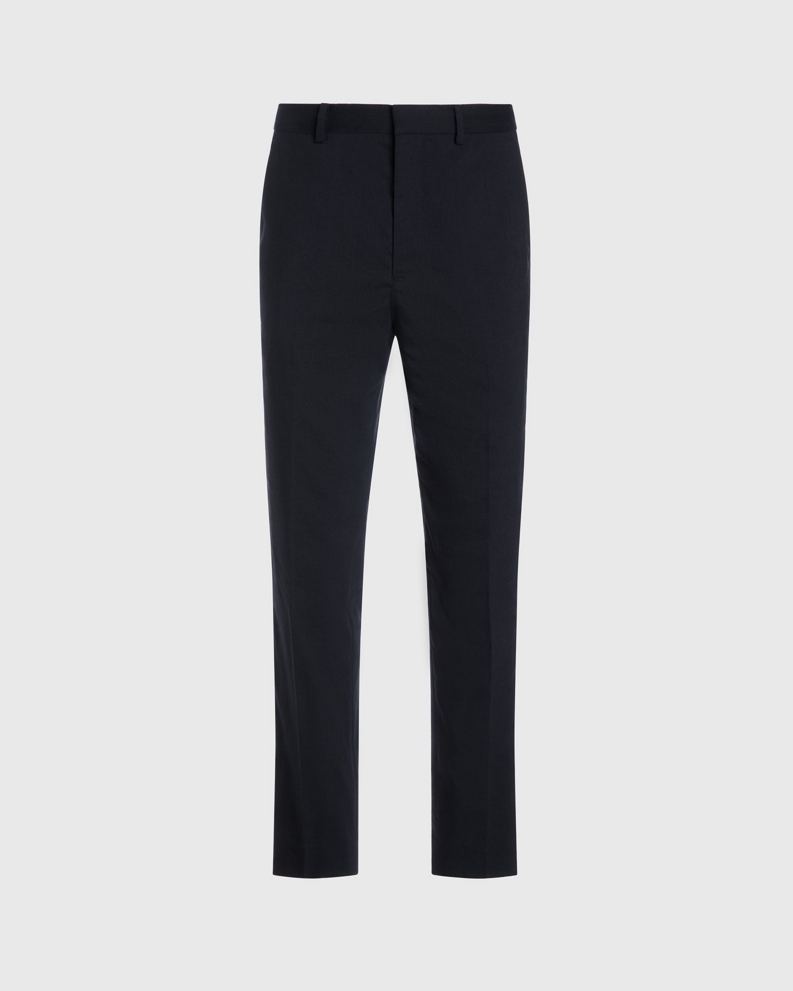 CLUB MONACO - Pantalon de costume extensible en lin - Marine foncé