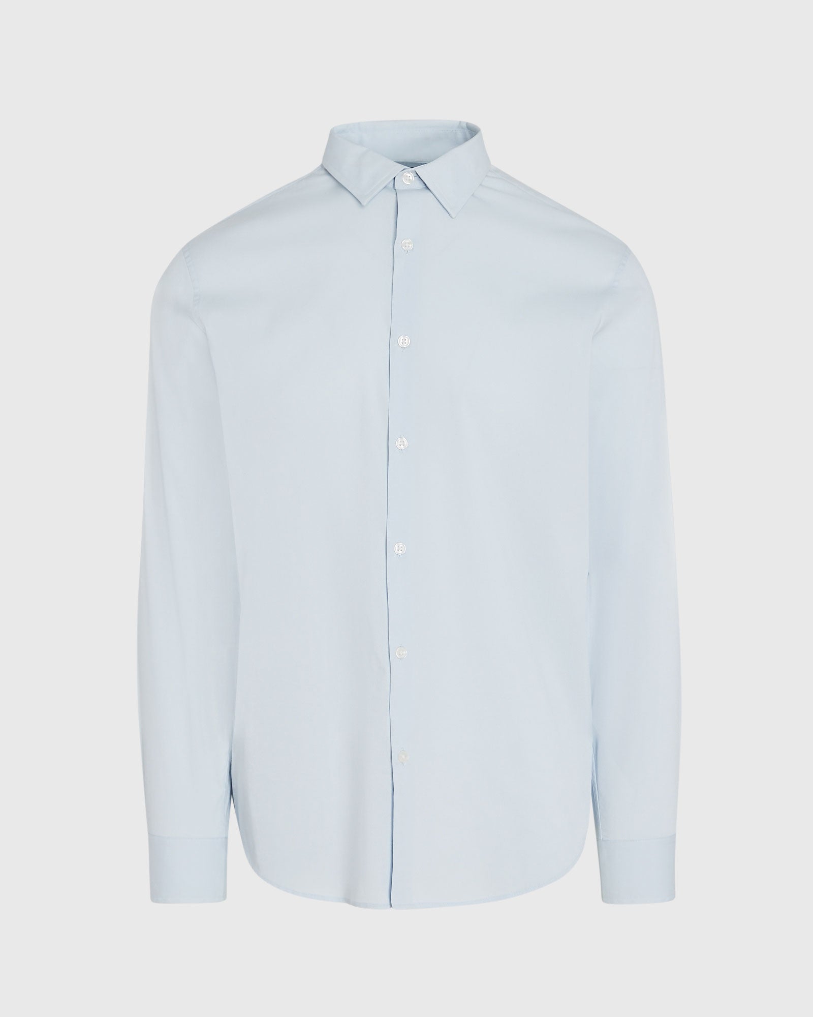 CLUB MONACO - Chemise de robe de poplin d'étirement - Bleu