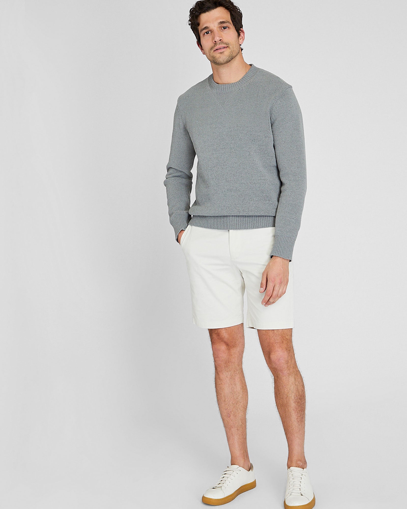 CLUB MONACO - Maddox 9" Shorts - Khaki Stone