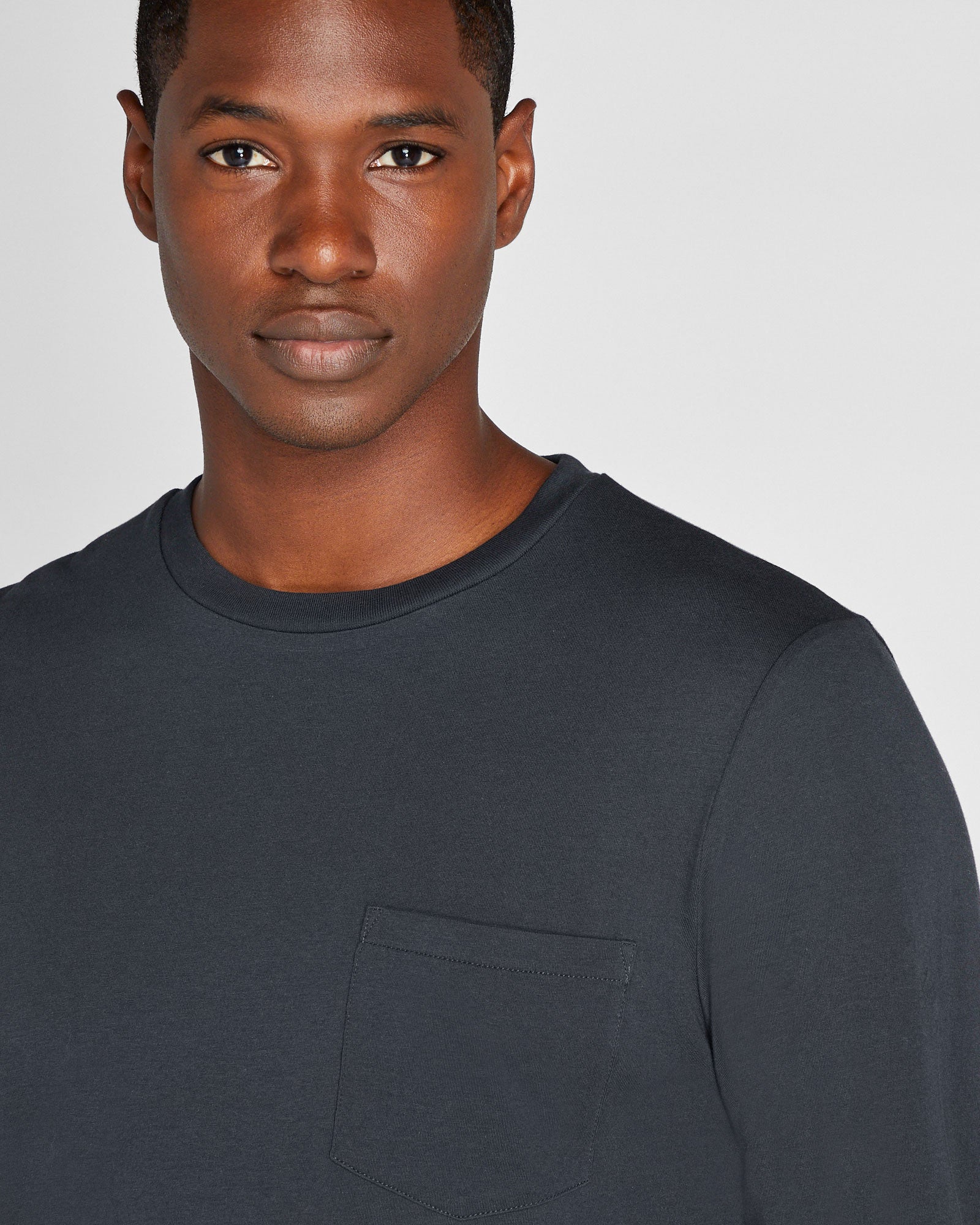 CLUB MONACO - T-shirt Williams à manches longues - Éclipse