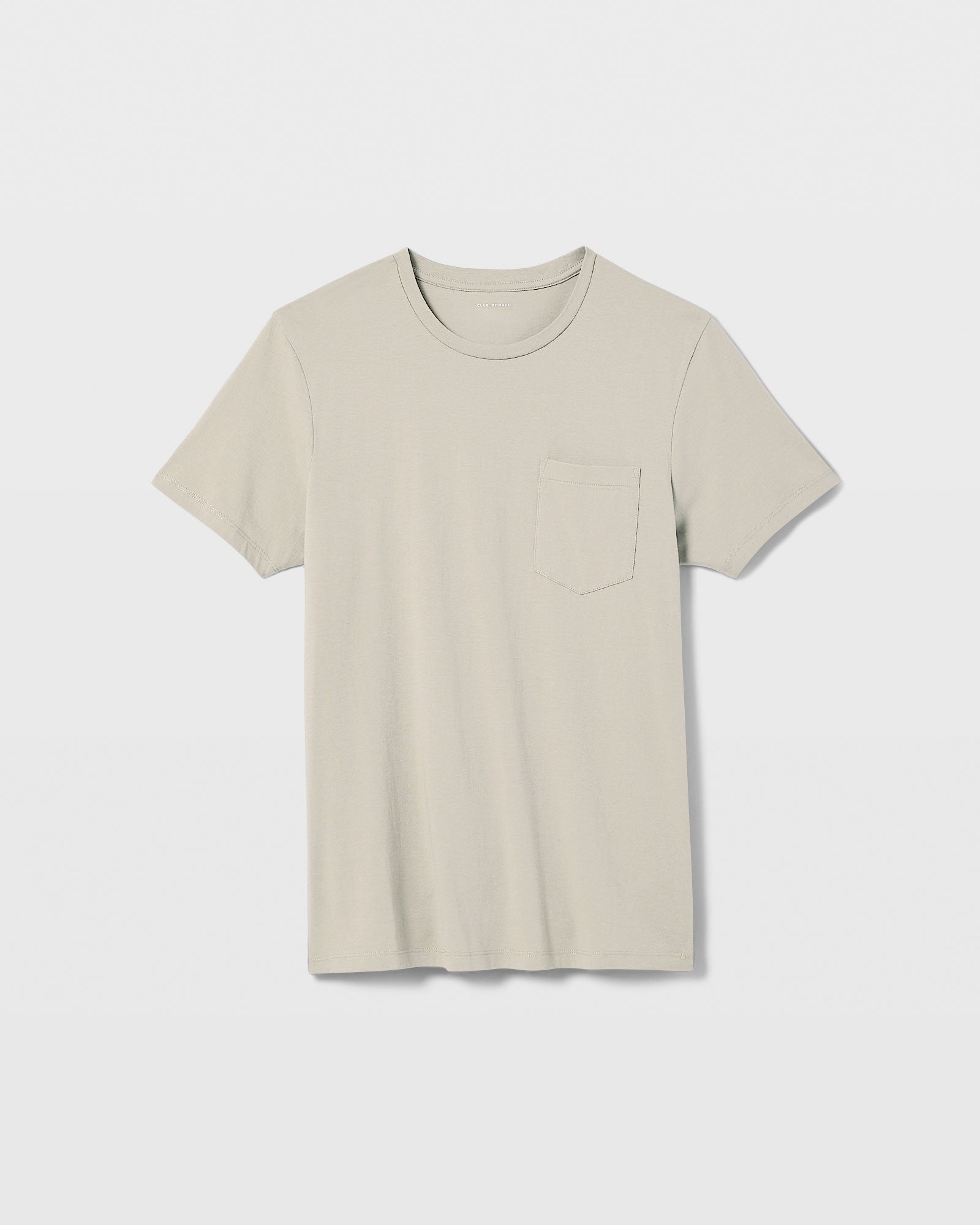 CLUB MONACO - T-shirt à poche Williams - Beige