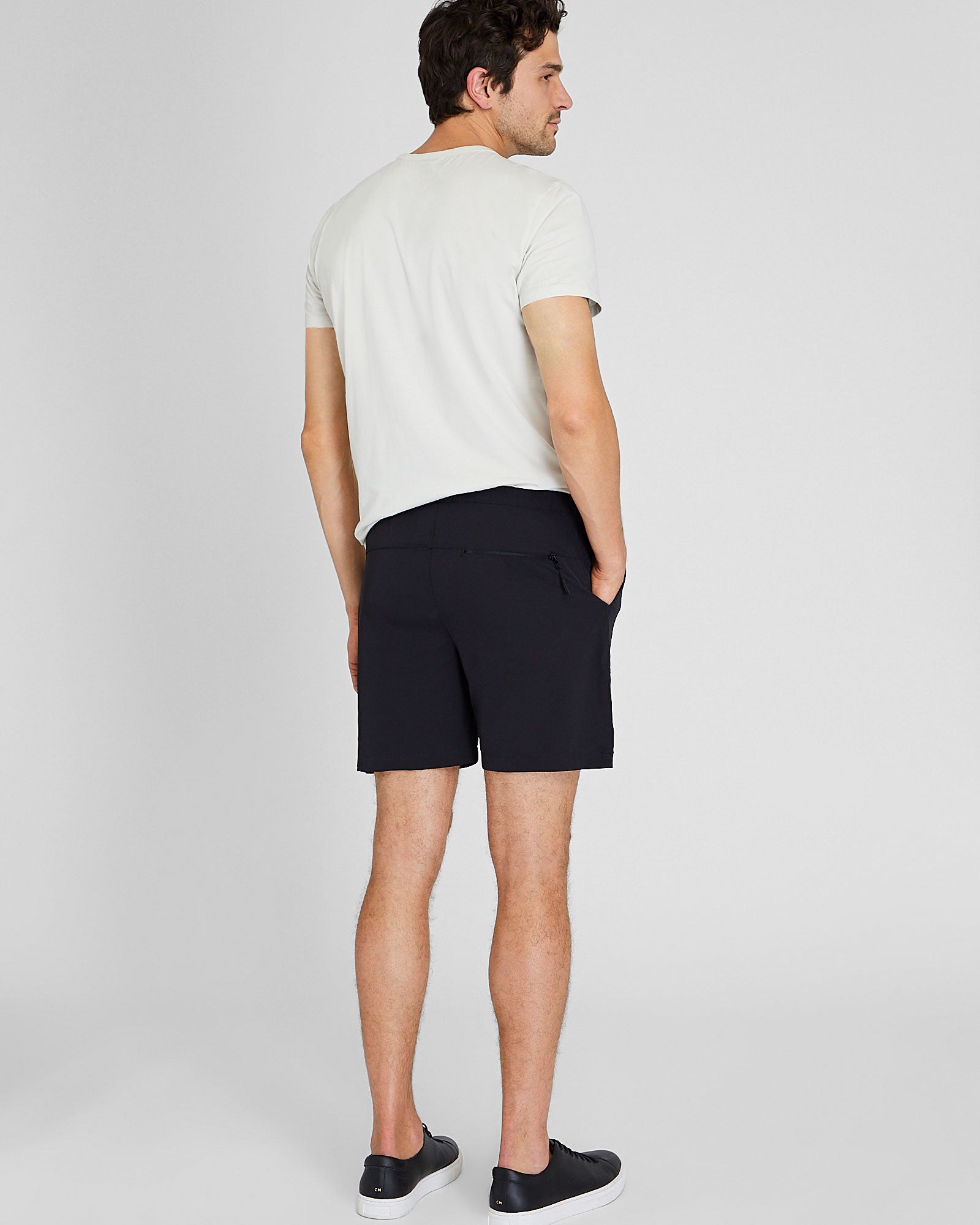 CLUB MONACO - Short de sport - Noir