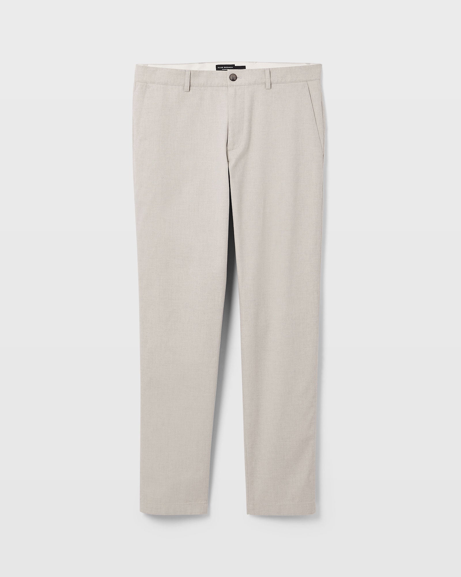 CLUB MONACO - Pantalon chiné Connor - Mélange Gris