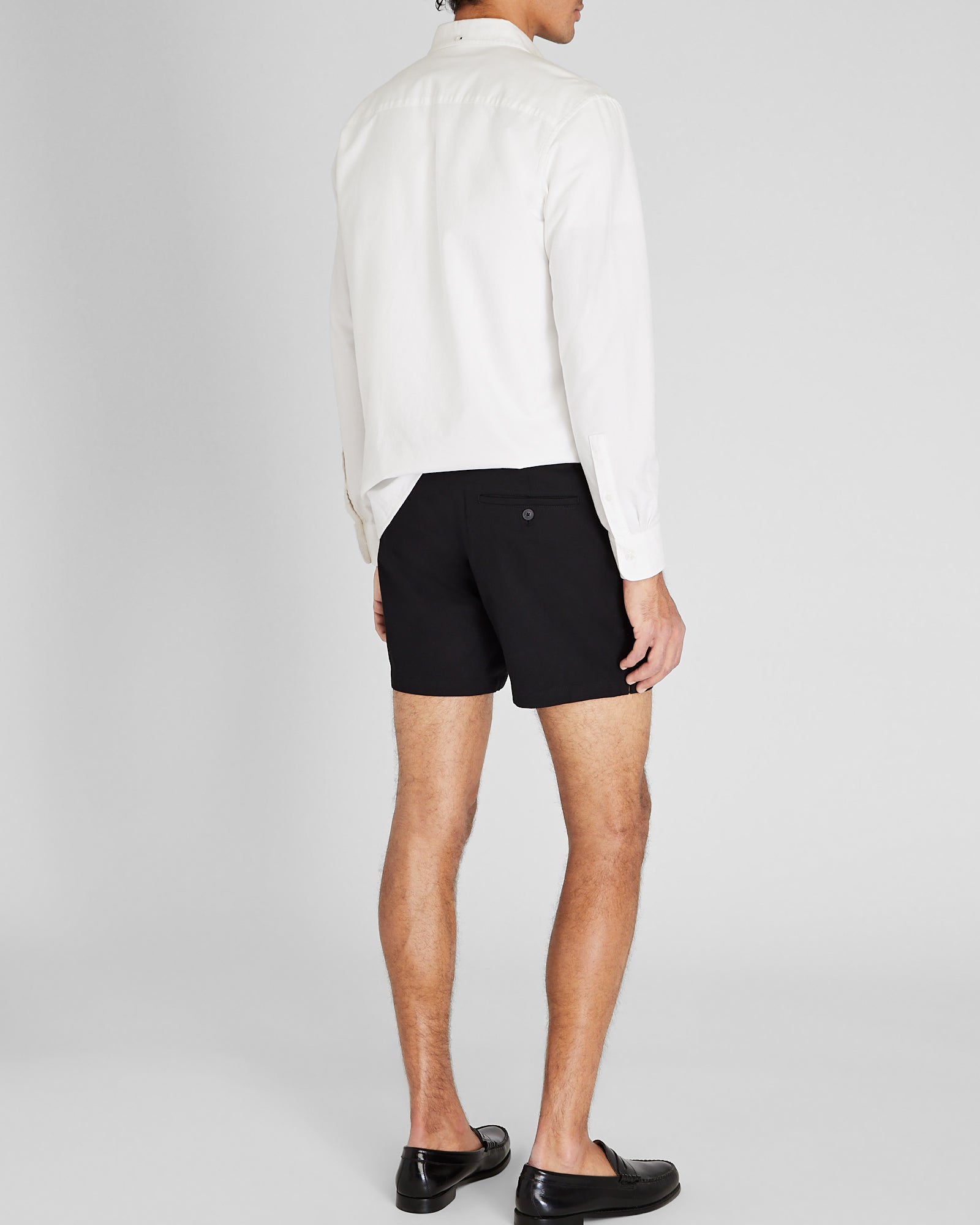 CLUB MONACO - Jax Texture 5" Short - White