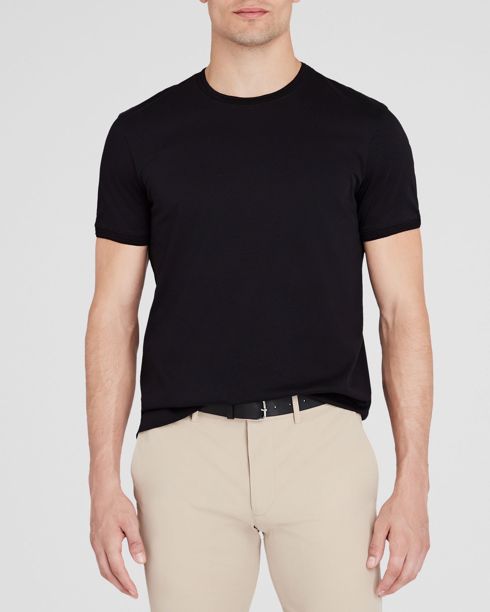 CLUB MONACO - Refined Tee - Black