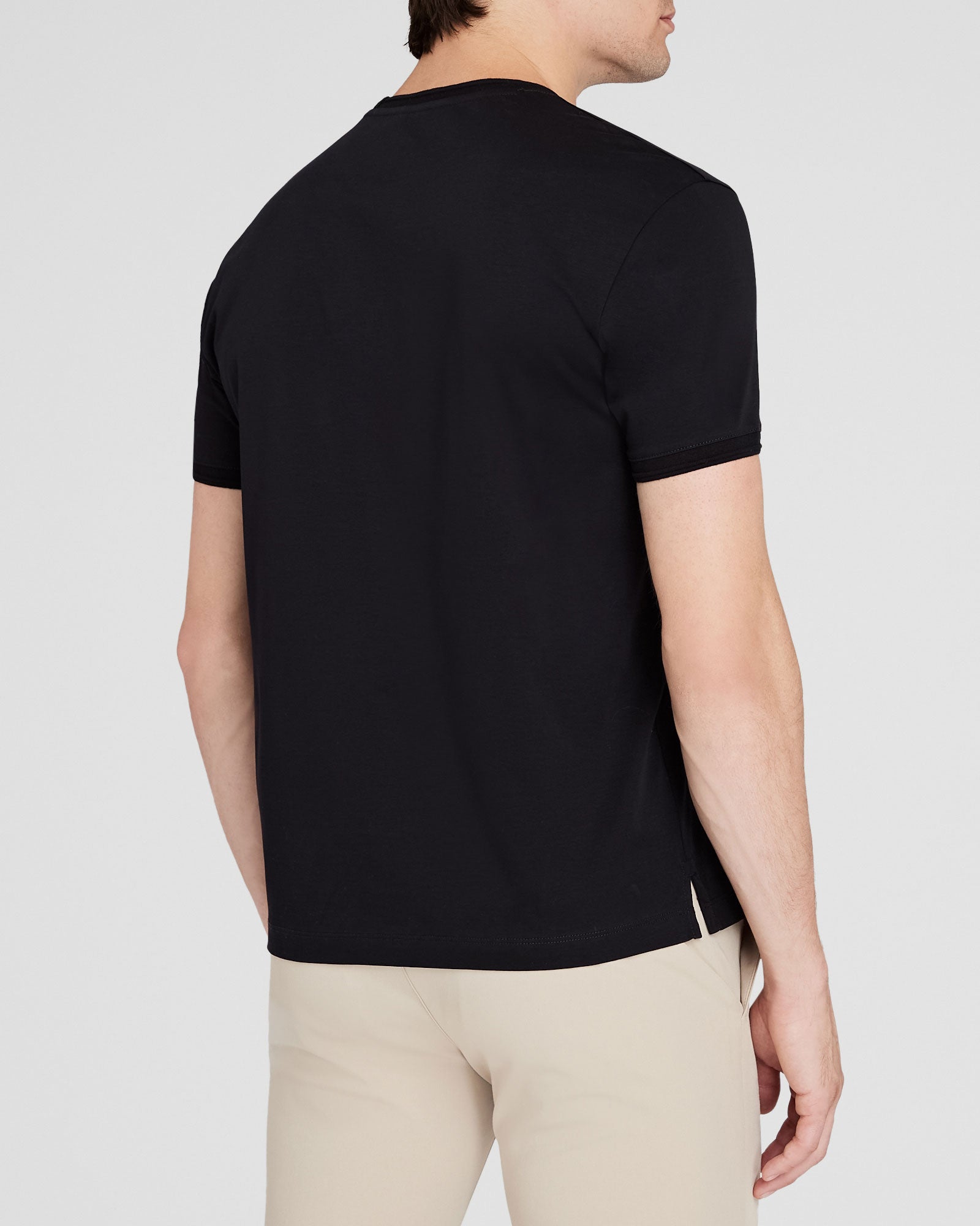 CLUB MONACO - Refined Tee - Black