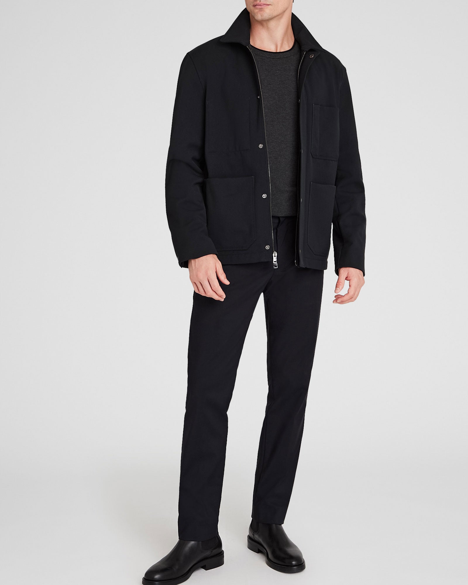 Club Monaco City Dress Trouser - Black Club Monaco City Dress Trouser - Black