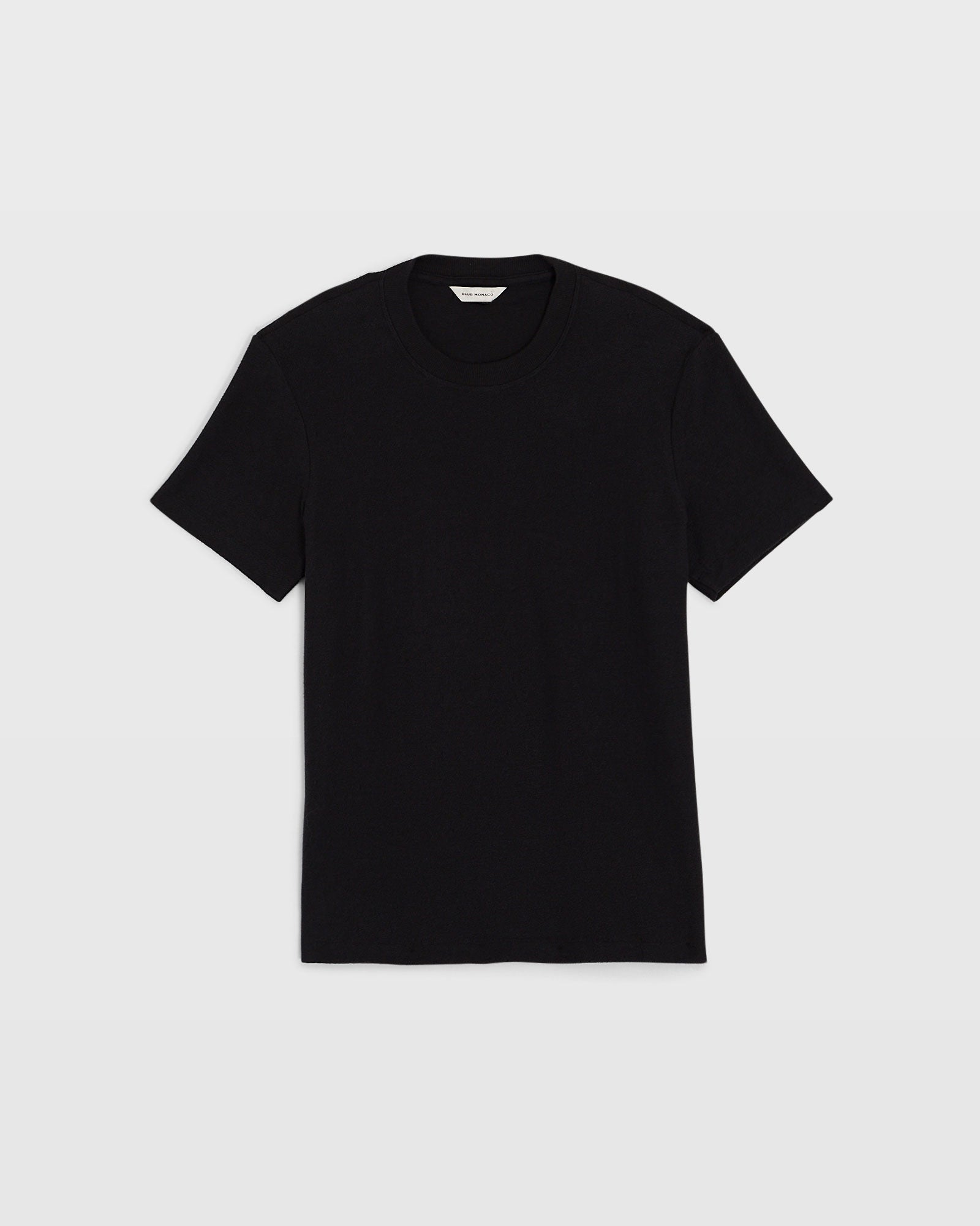 CLUB MONACO - Terry Texture Tee - Black