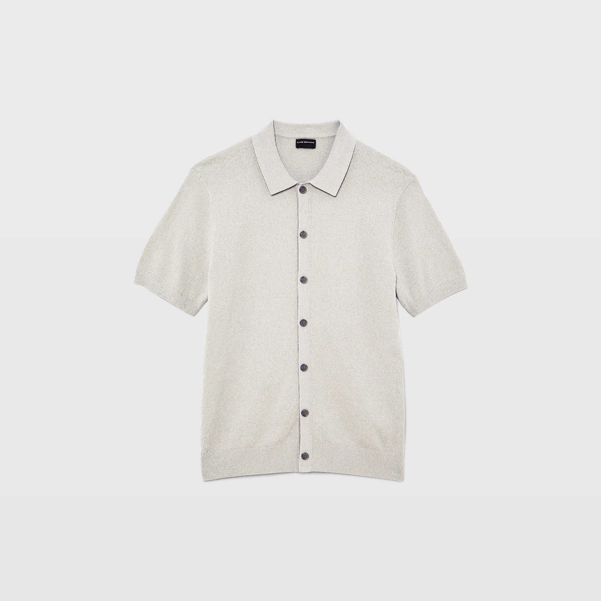 CLUB MONACO - Micro Bouclé Shirt - Rose2