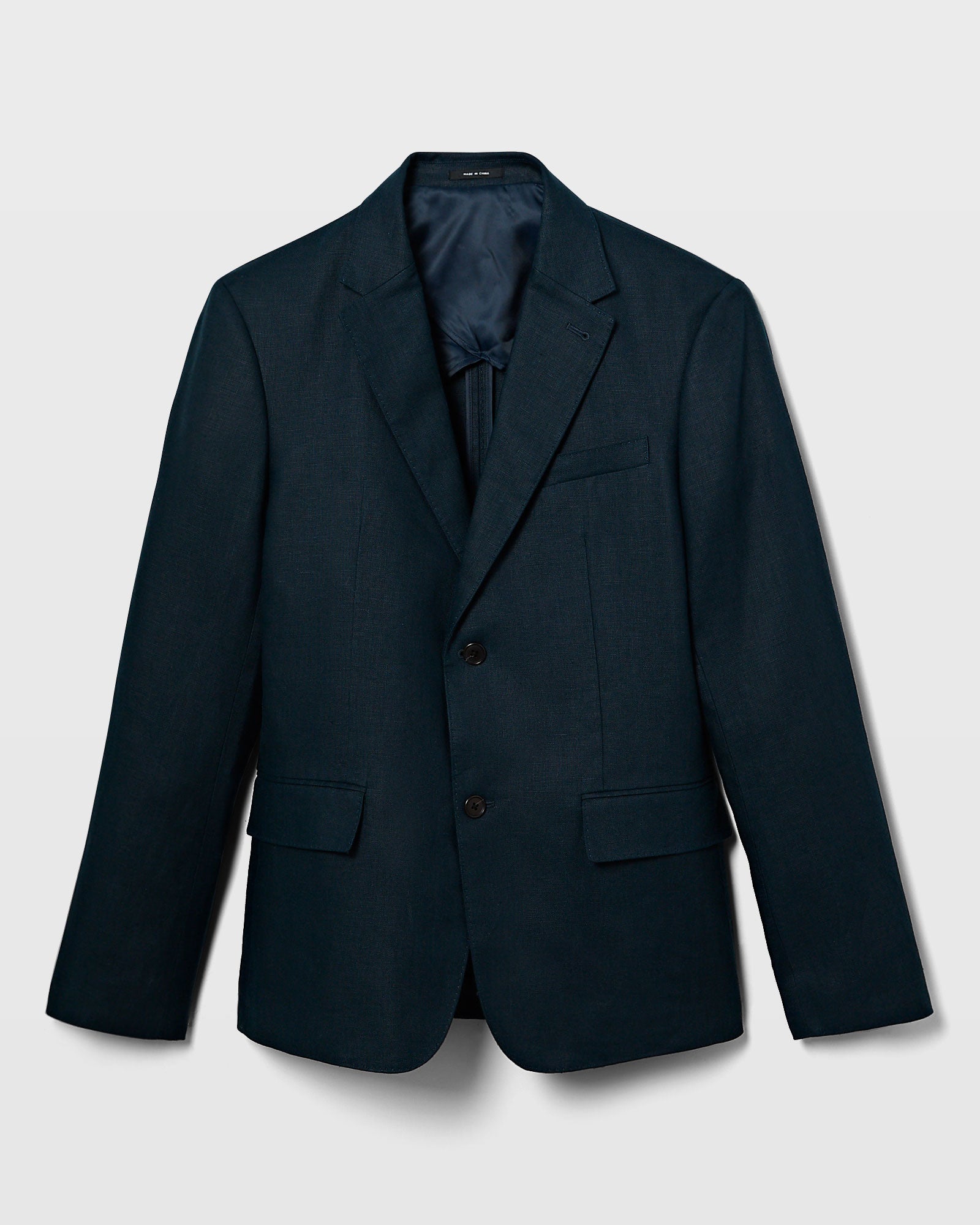 CLUB MONACO - Summer Linen Suit Blazer - Navy