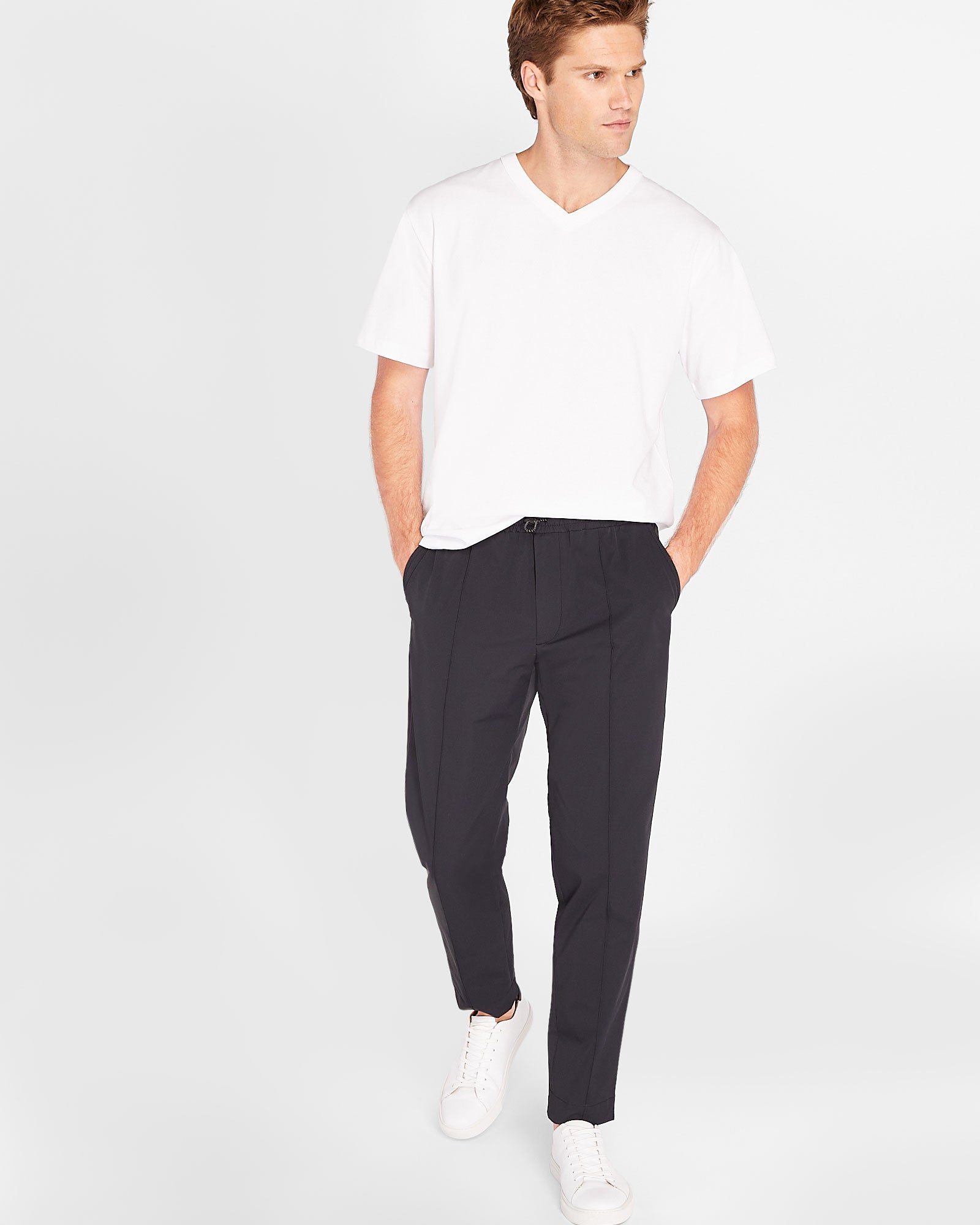 CLUB MONACO - Travel Pant - Black