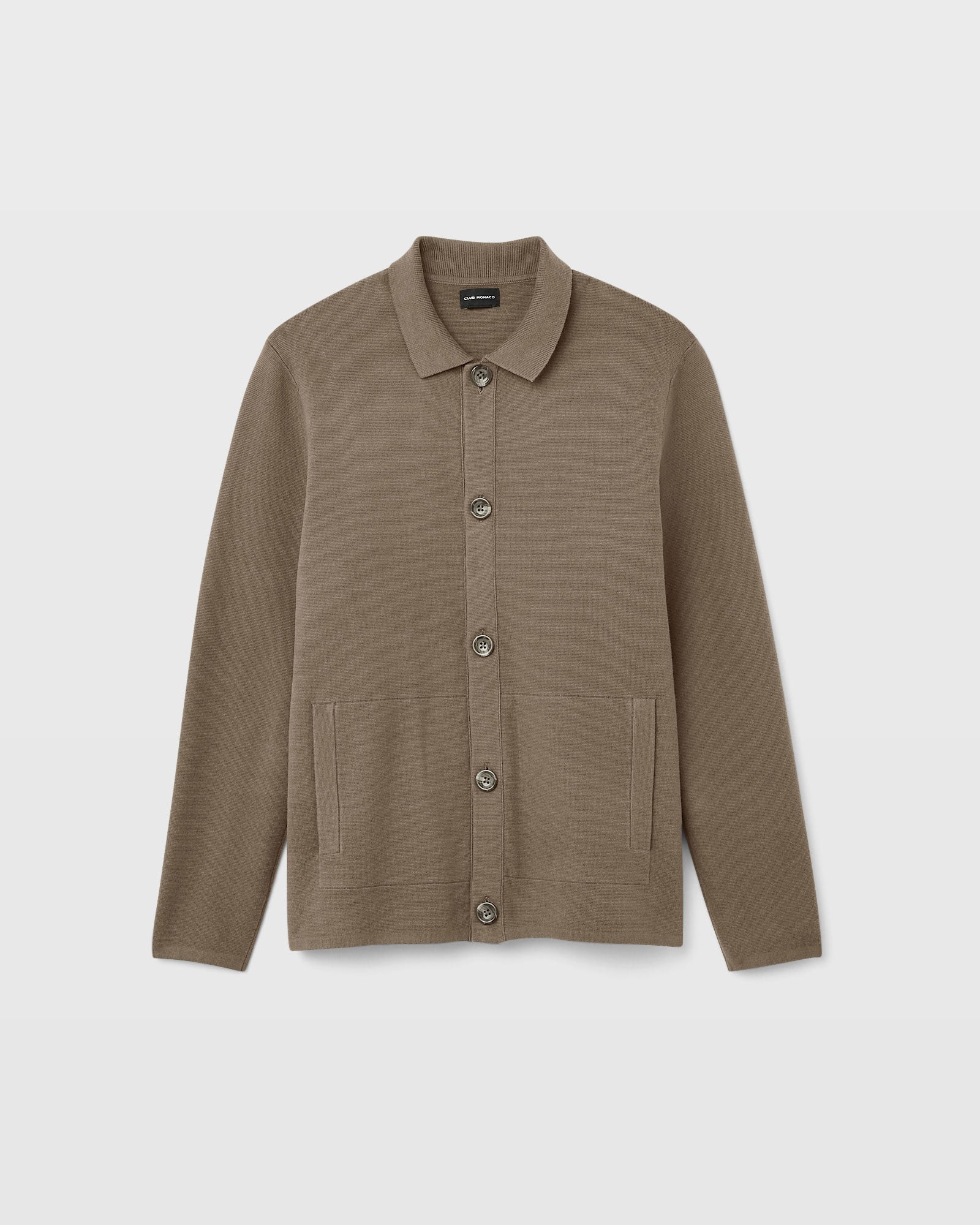 CLUB MONACO - Chandail-veste Milano - Gris