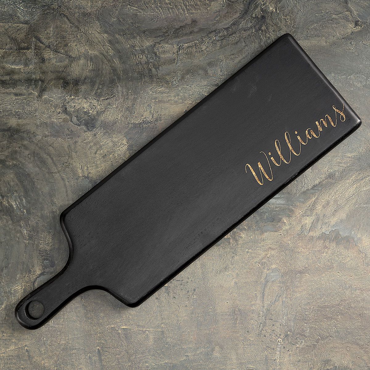 CLUB MONACO - Long Black Cutting Board -