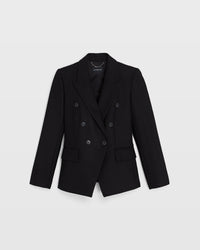 Classic Cutaway Double Breasted Blazer