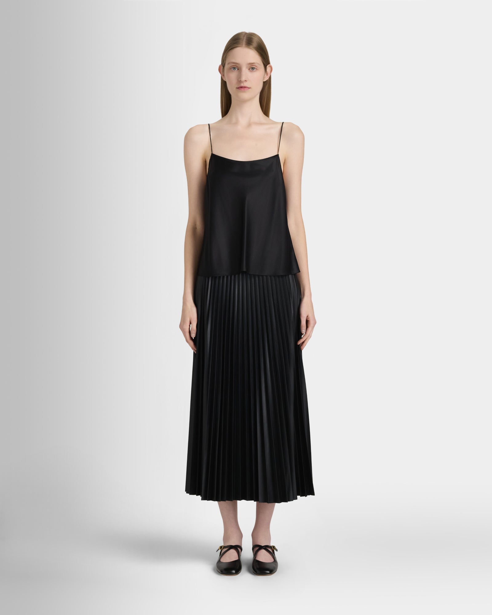 Club Monaco - Silk Charmeuse Cami - Black