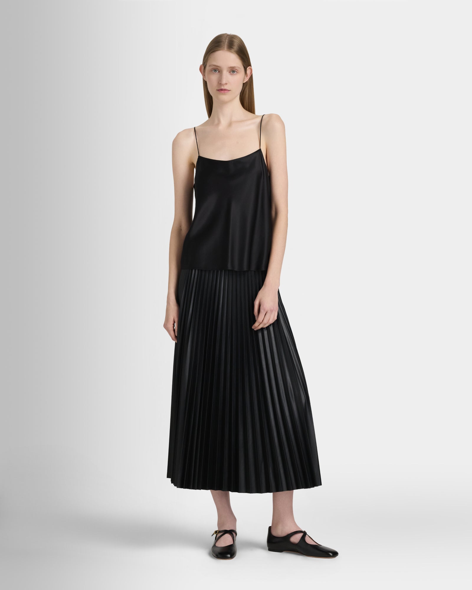 Club Monaco - Silk Charmeuse Cami - Black