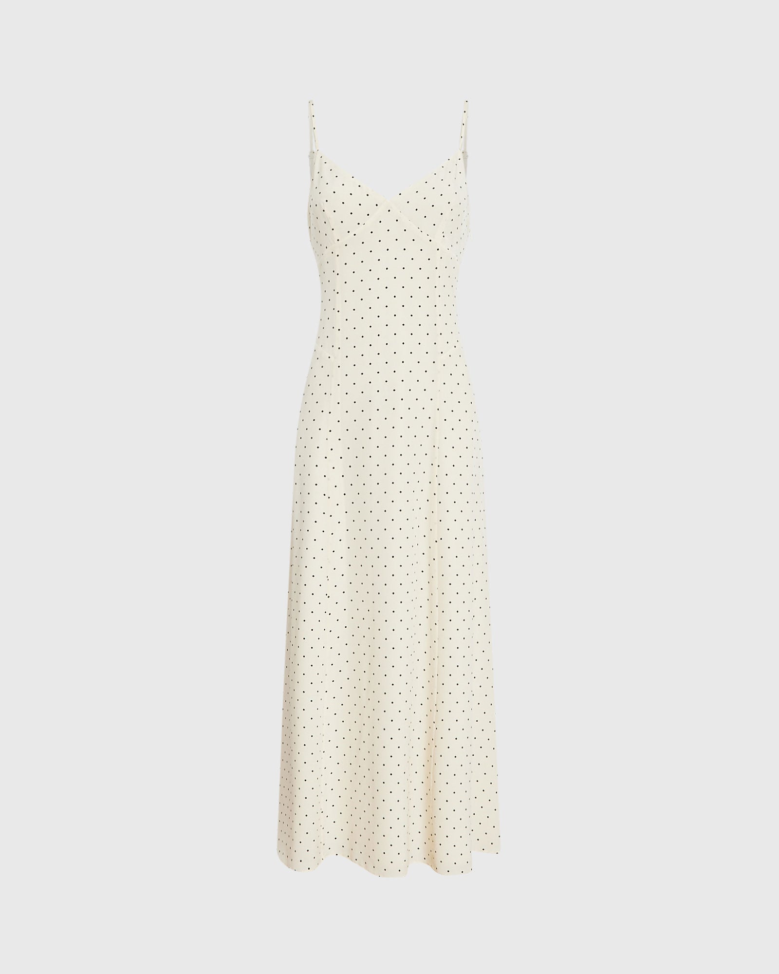 CLUB MONACO - Sleeveless Silk Maxi Dress - Cream Creme