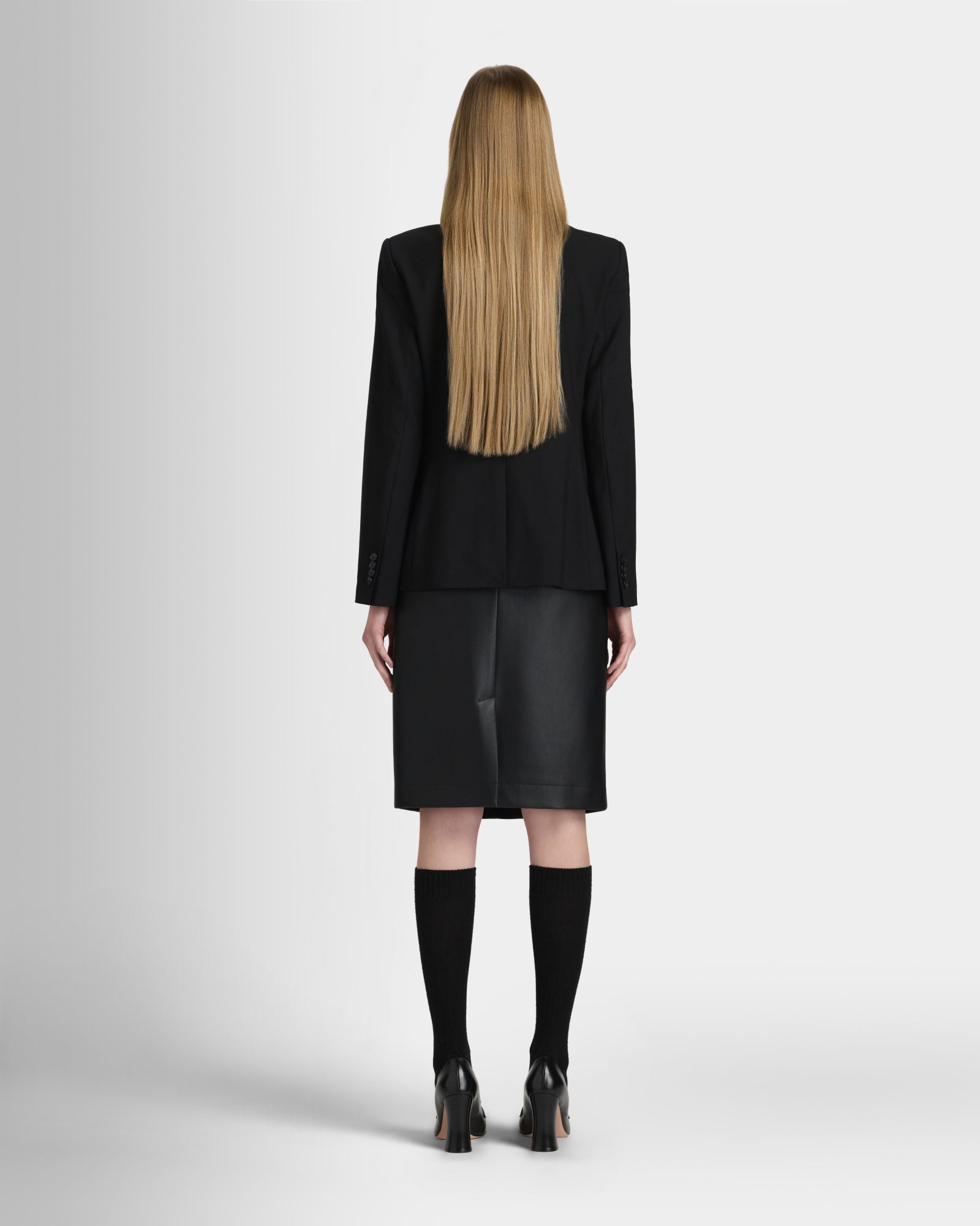 Club Monaco Corp, CA - Blazer Borrem échancré - Noir