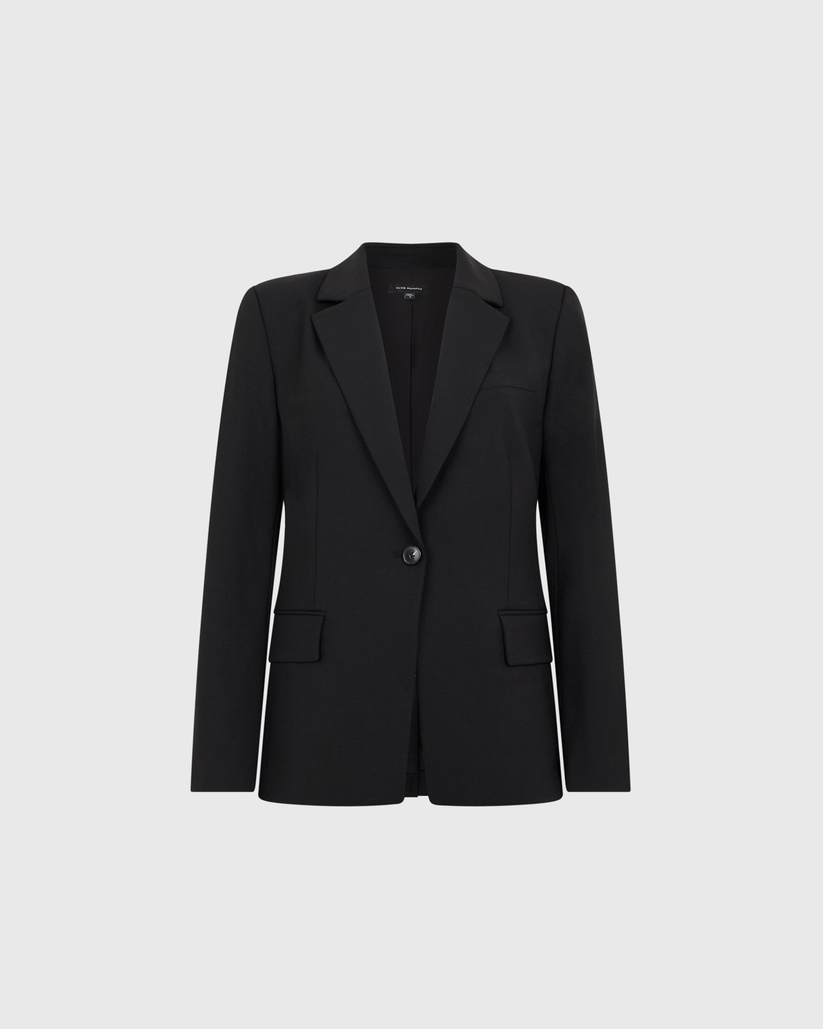 Club Monaco Corp, CA - Blazer Borrem échancré - Noir