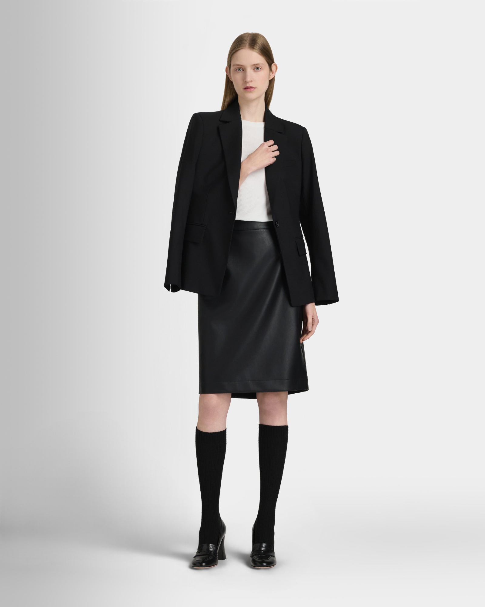 Club Monaco Corp, CA - Blazer Borrem échancré - Noir