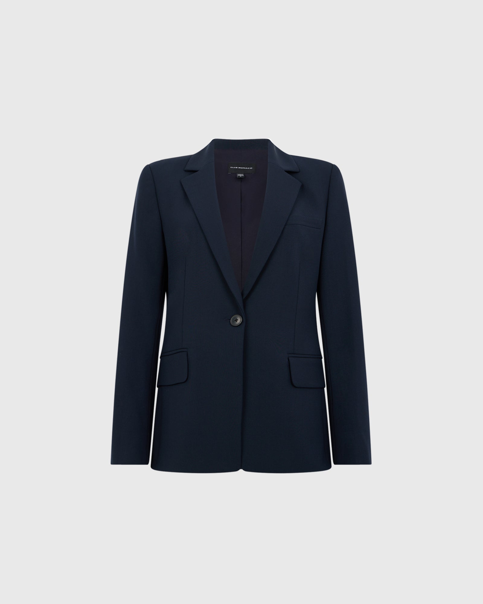 Club Monaco Corp, CA - Blazer Borrem échancré - Marine