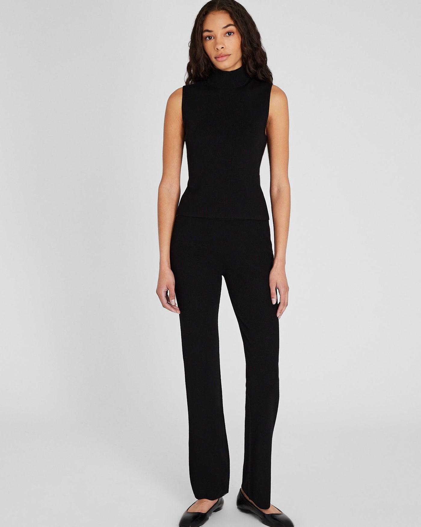 HIGH WAIST PANELLED PANT MIDNIGHT IN MONSERRATE
