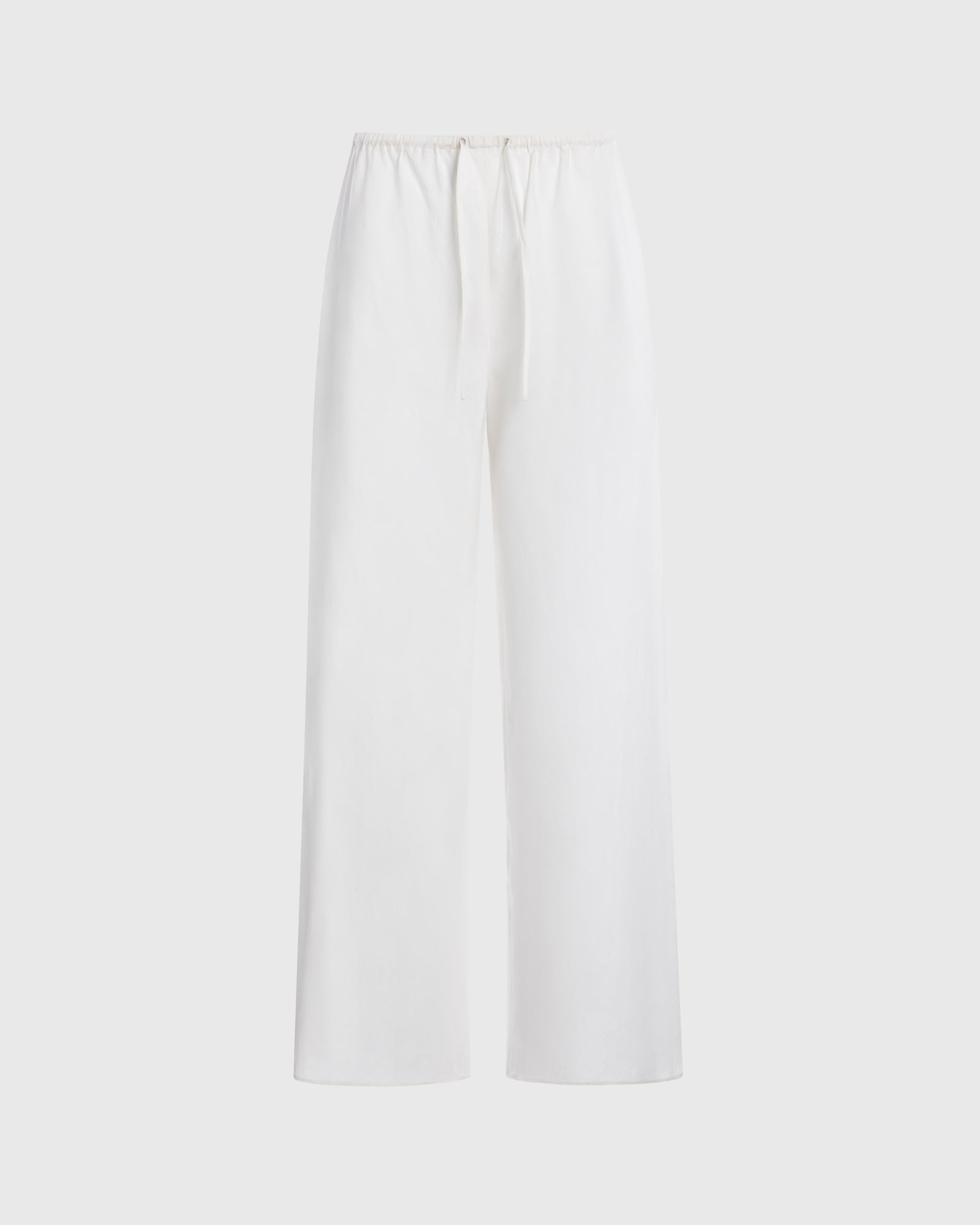 CLUB MONACO - Bias Cut Linen Pant - White