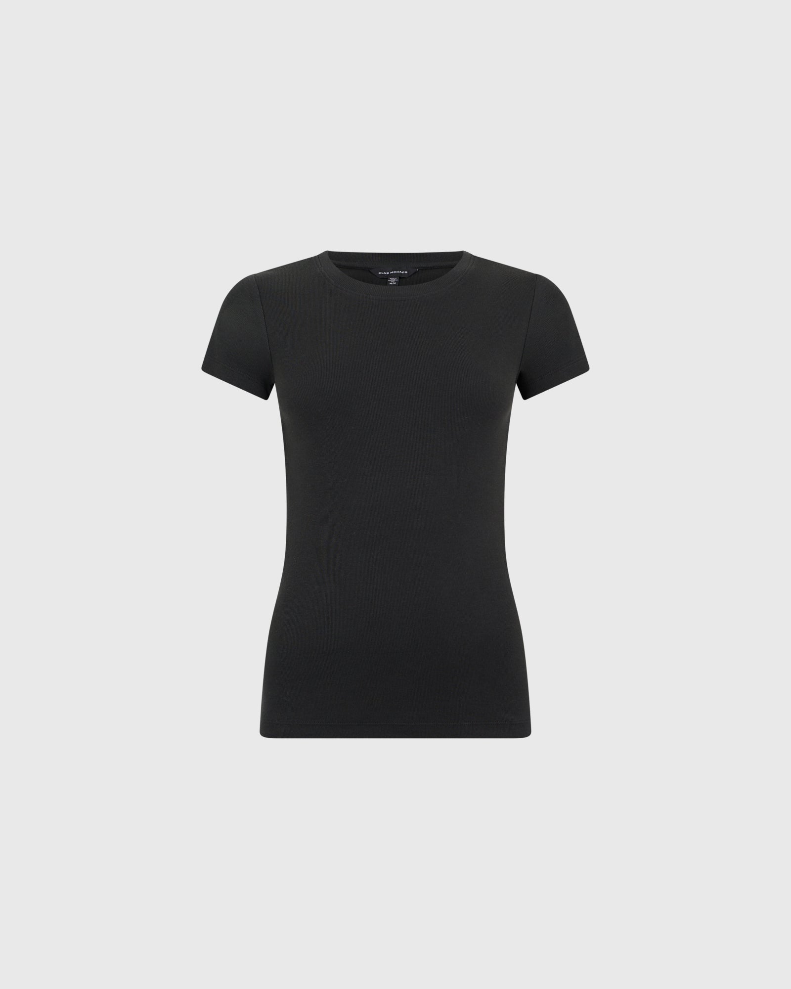 Club Monaco Corp, CA - Bowee Tee - Black