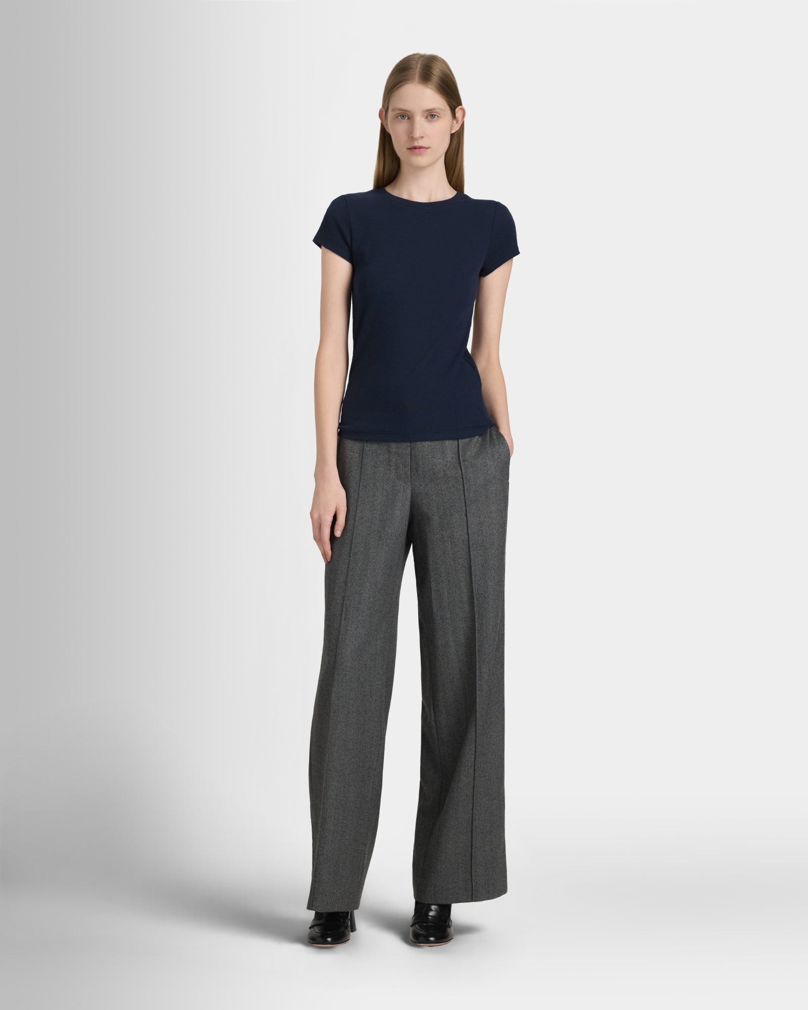 Club Monaco Corp, CA - Bowee Tee - Navy