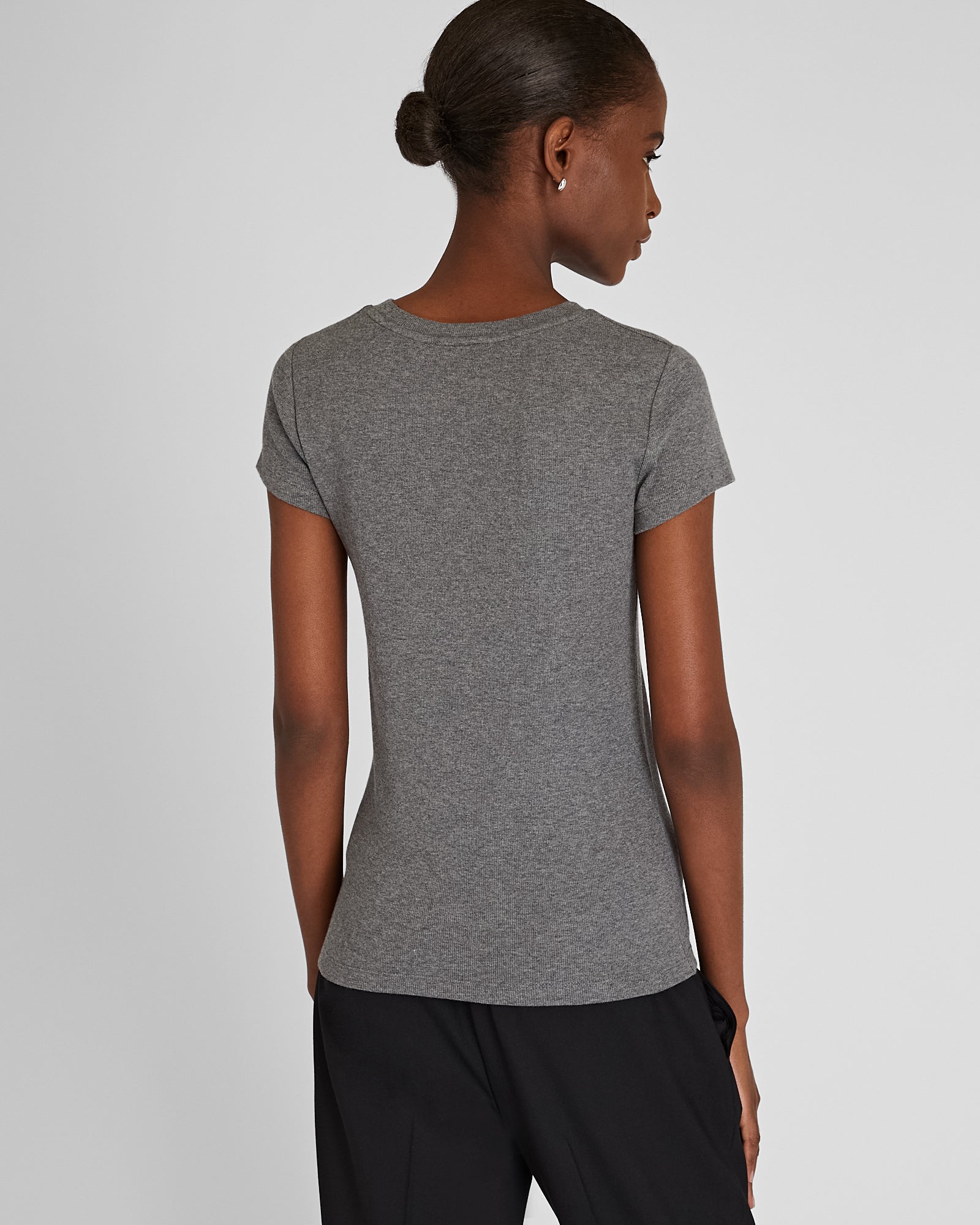 CLUB MONACO - T-shirt Bowee - Gris foncé