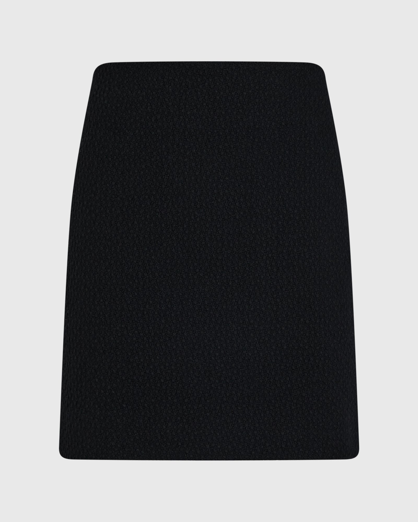 CLUB MONACO - Mini-jupe en tweed - Noir