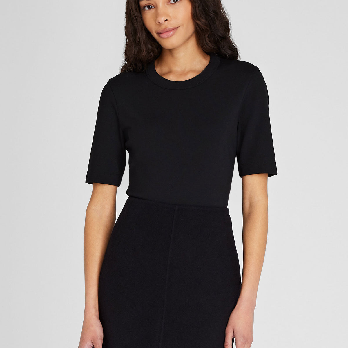 Women's Black Perfect Tee