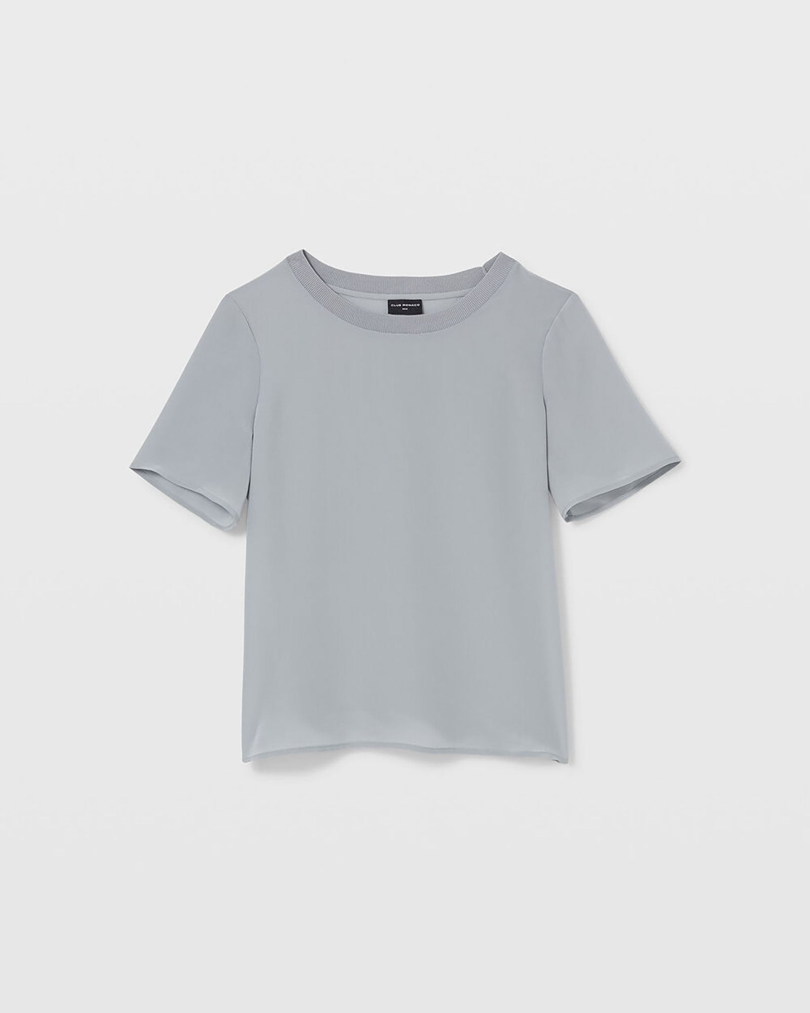 CLUB MONACO - Silk Tee - Green