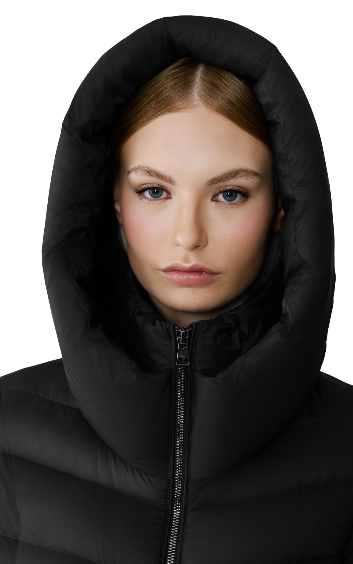 Club Monaco - SOIA & KYO Lita-U Midi Down Coat in Black - Noir