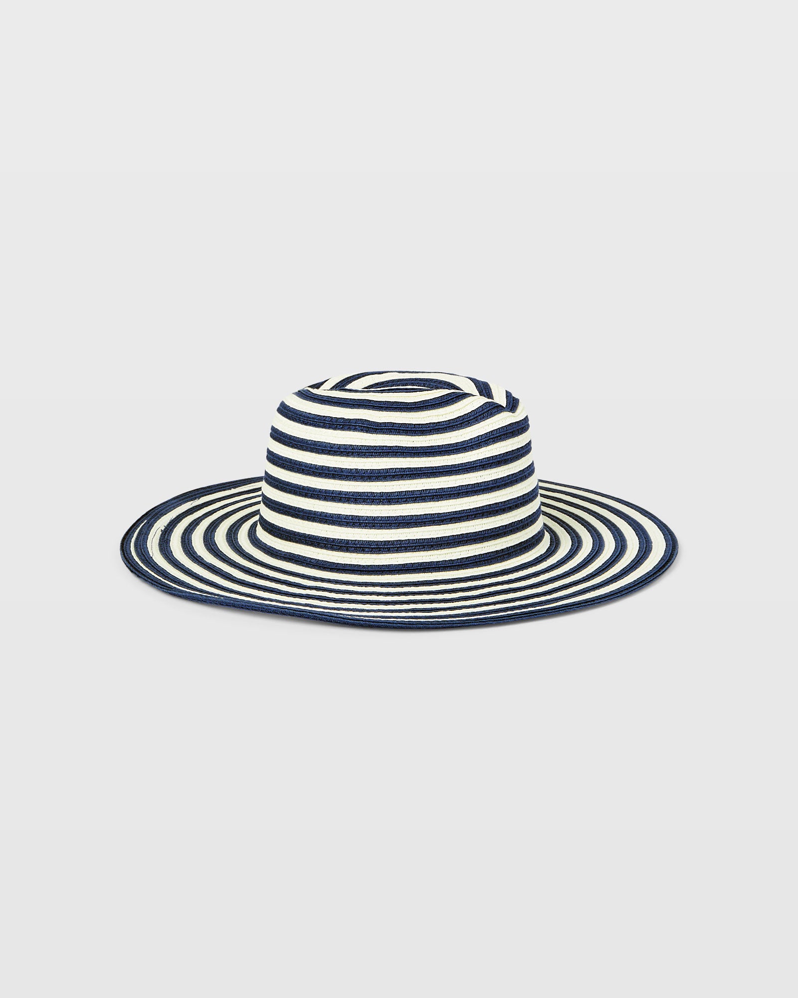 CLUB MONACO - Continental Stripe Hat - Navy White Stripe