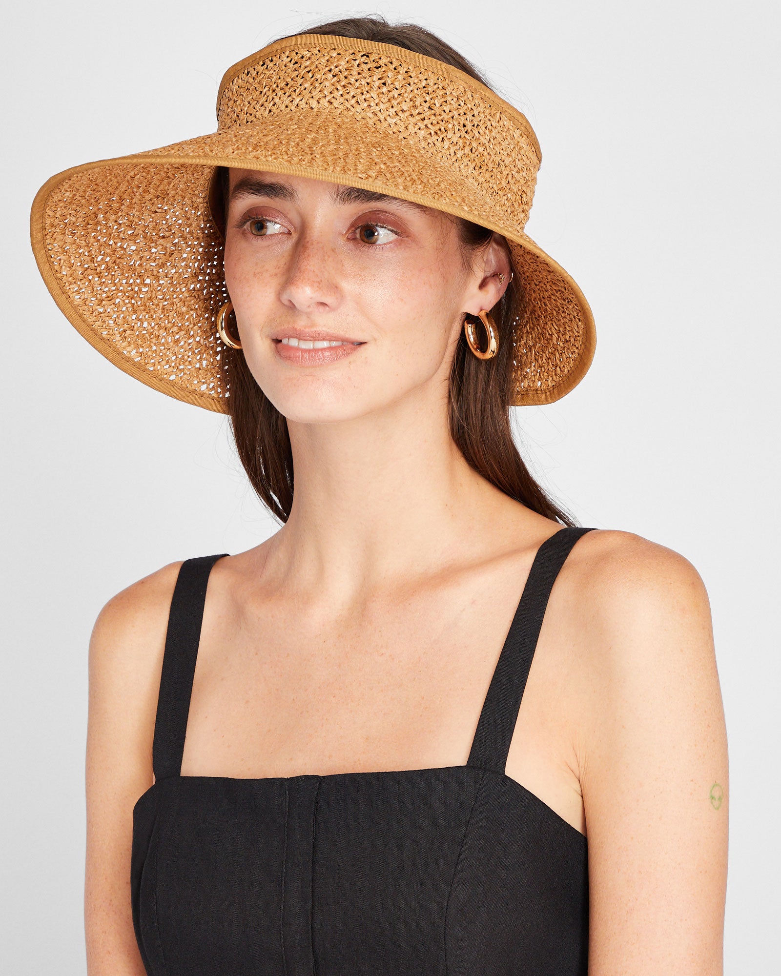 CLUB MONACO - Breezy Visor - Toasted Oat