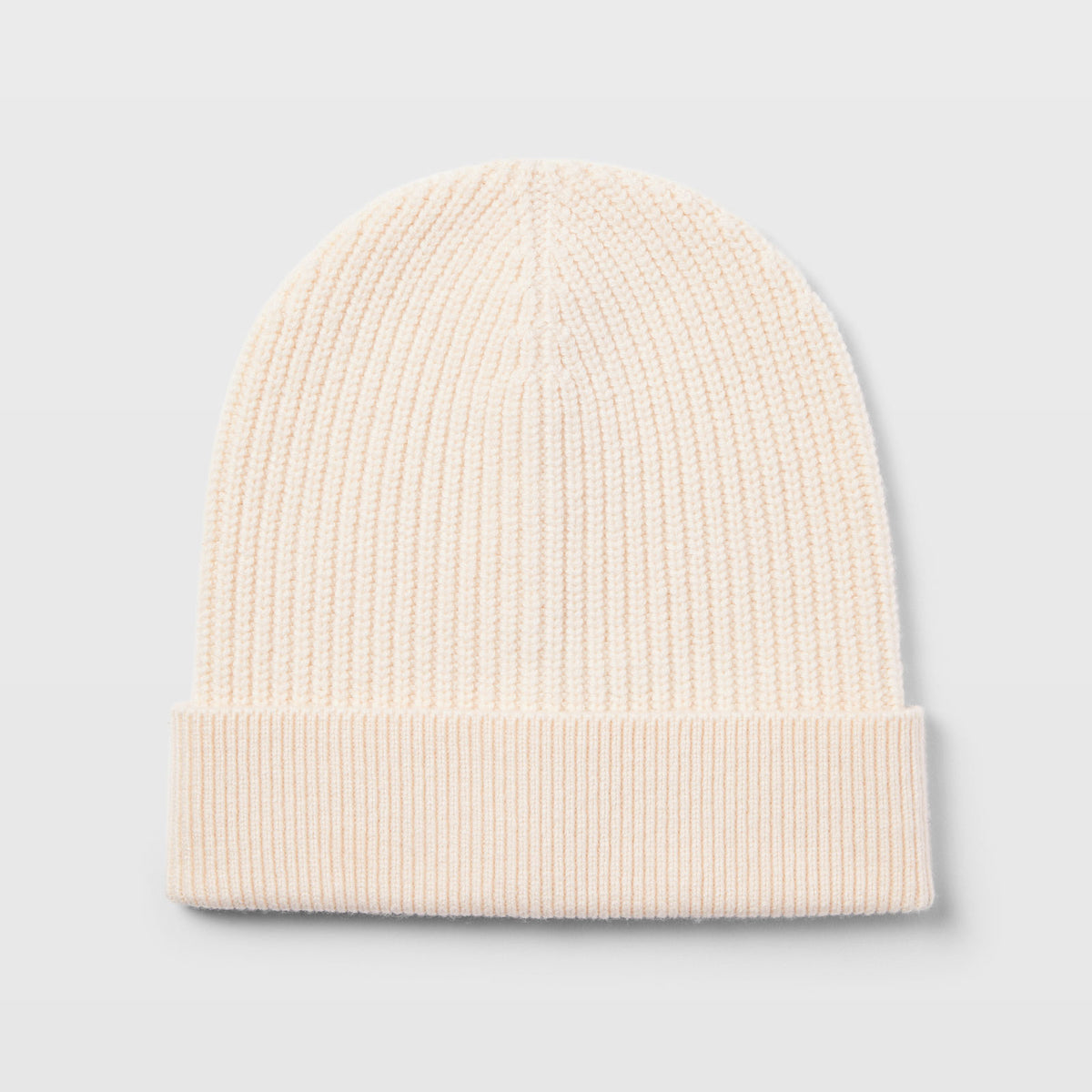 Club Monaco Light Blue Knit ribbed Beanie wool‎ alpaca One size Organic Cotton Ribbed Beanie - Royal Blue on Light Blue  main image 2