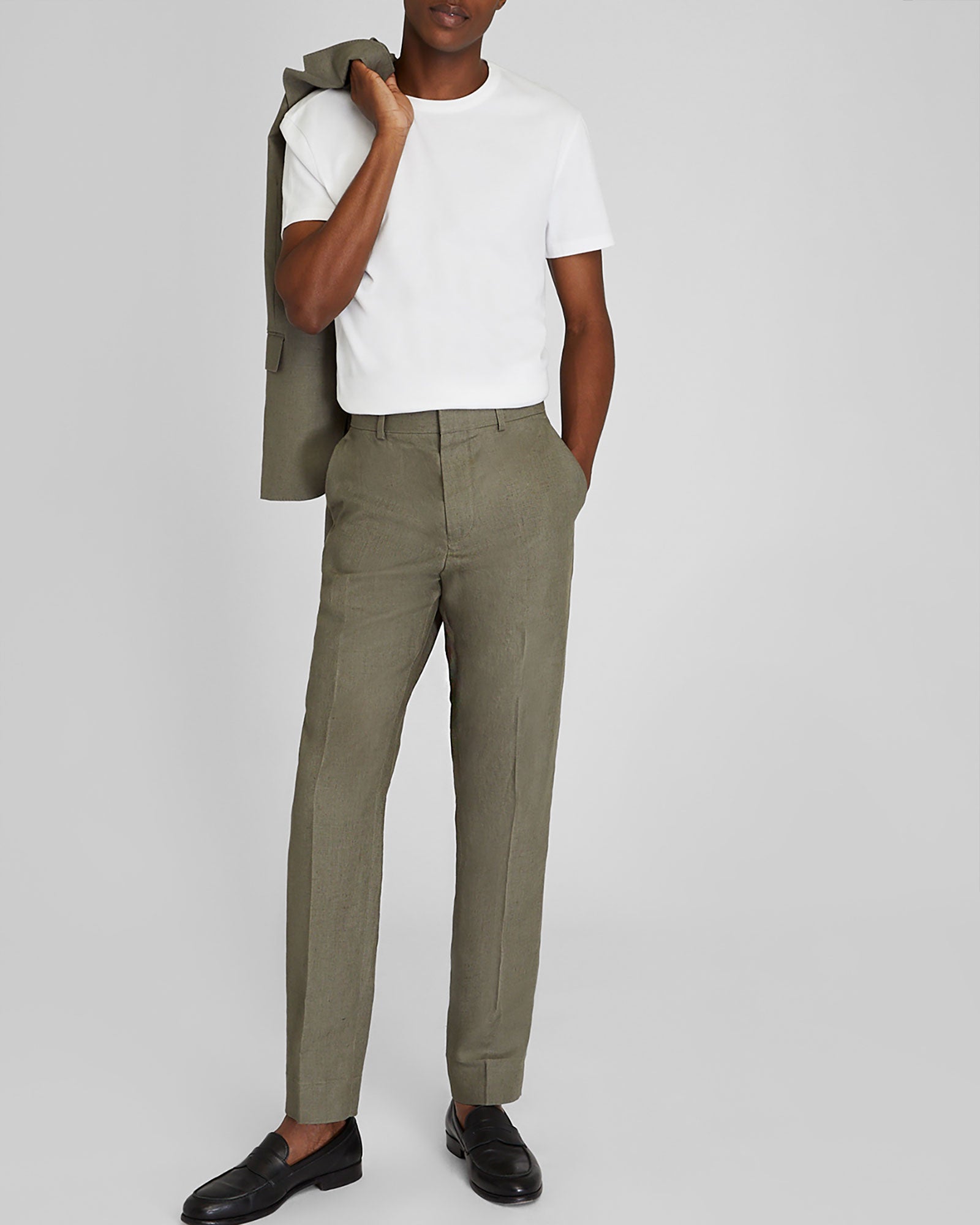 CLUB MONACO - Brushed Pima Cotton Tee - White