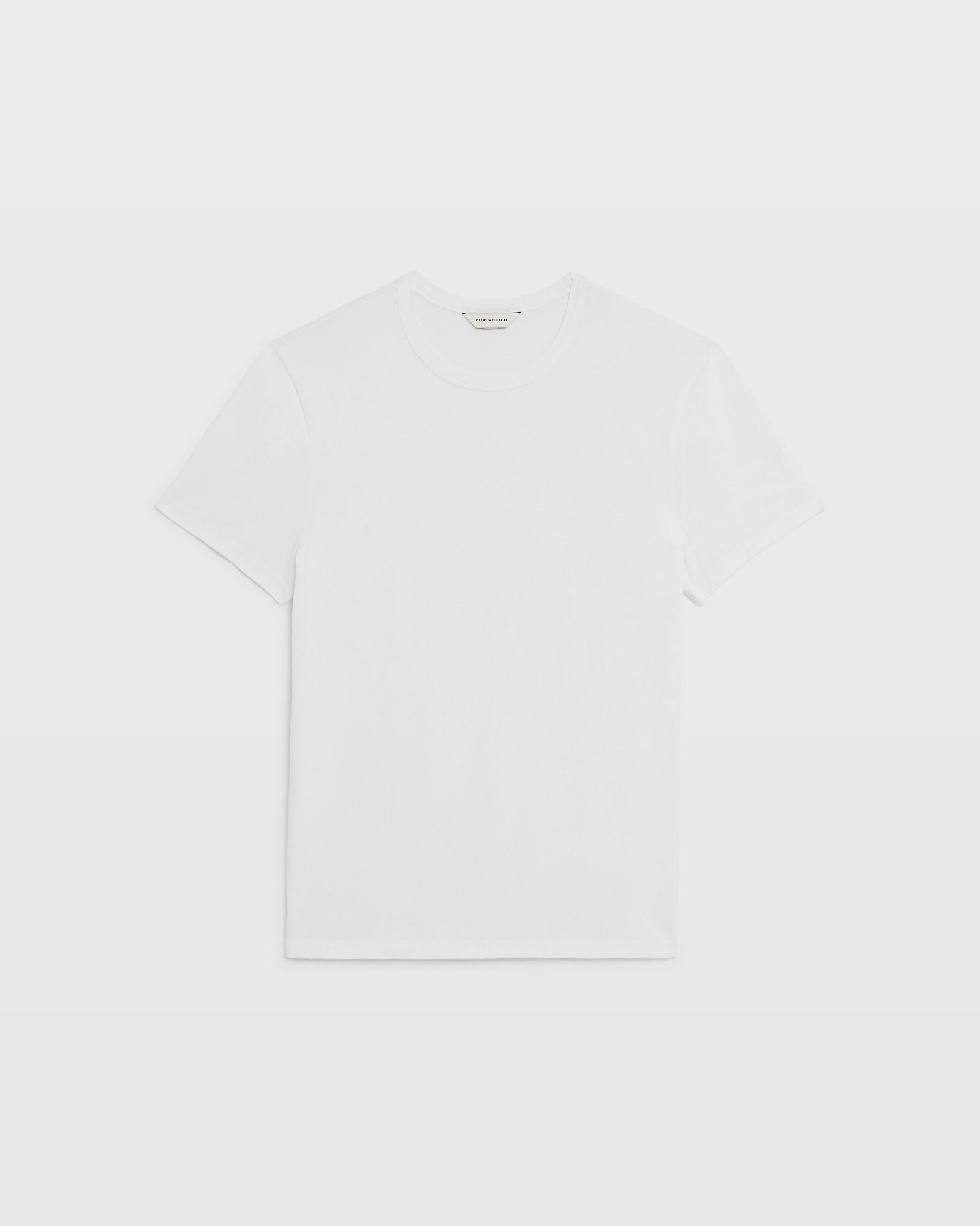 CLUB MONACO - Brushed Pima Cotton Tee - White